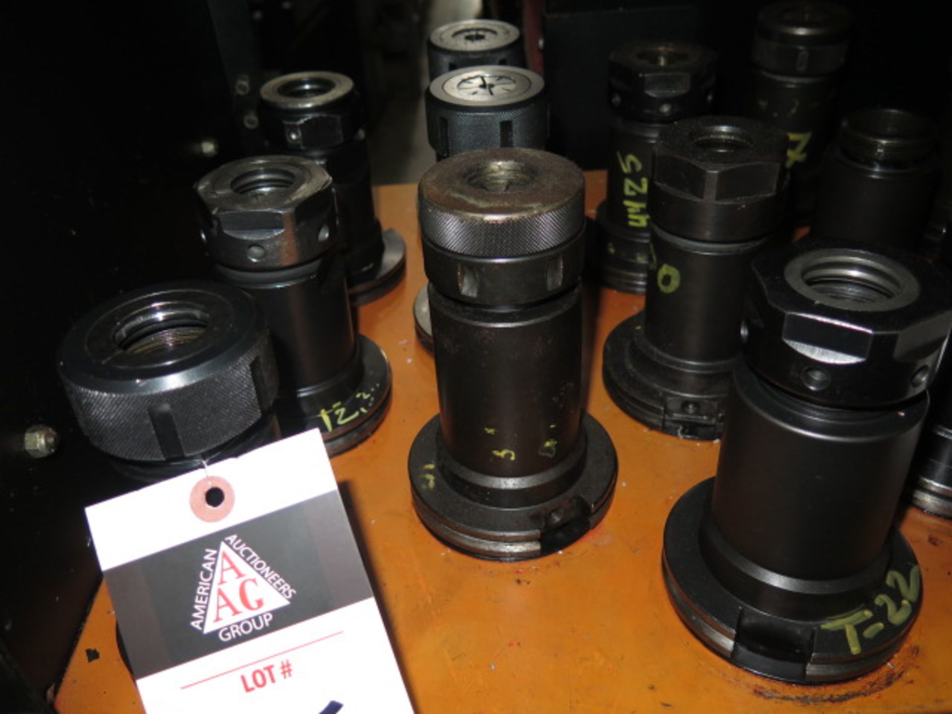 CAT-50 Taper TG100 Collet Chucks (9) (SOLD AS-IS - NO WARRANTY) - Image 3 of 5