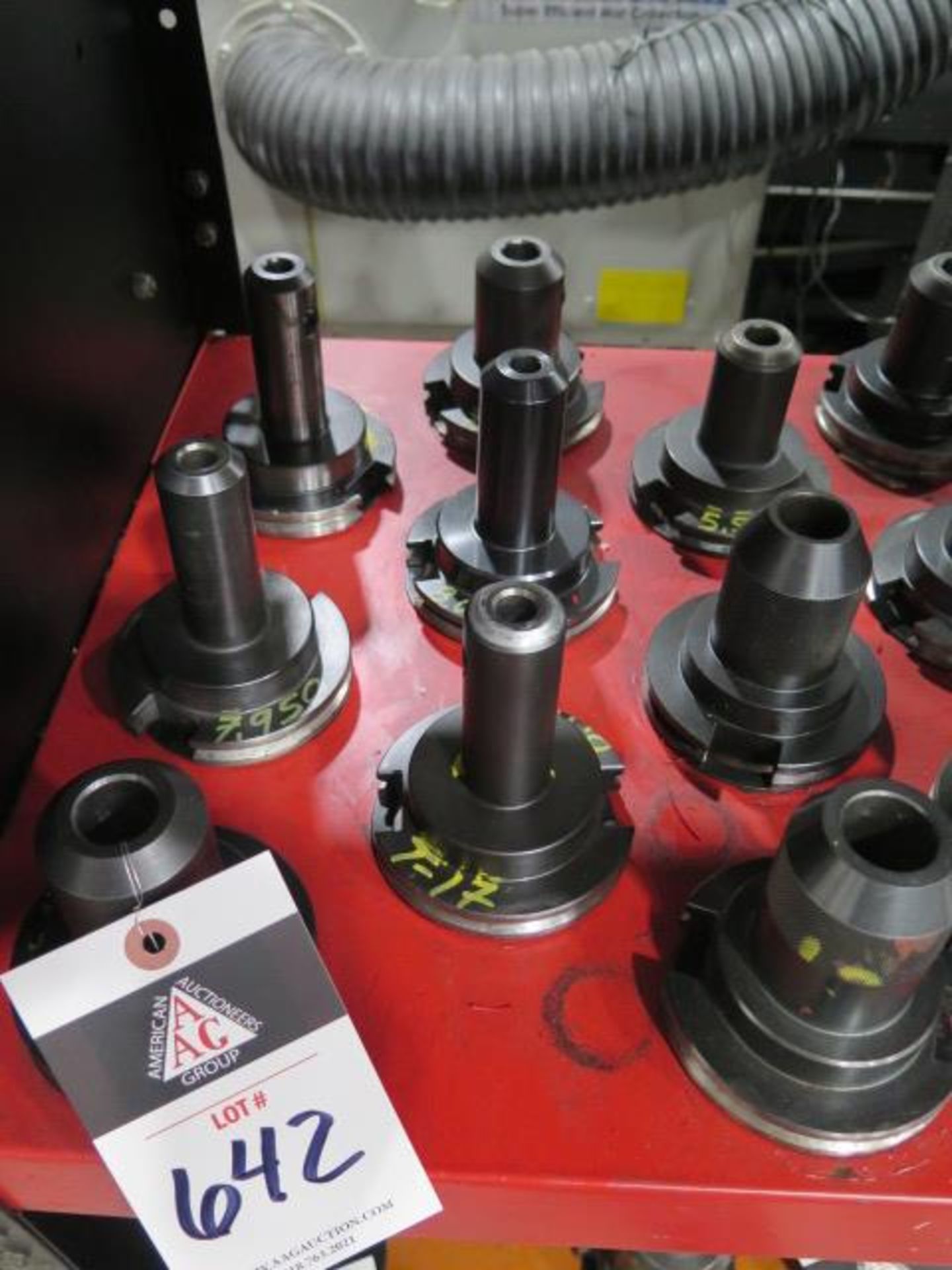 CAT-50 Taper Tooling (9) (SOLD AS-IS - NO WARRANTY)