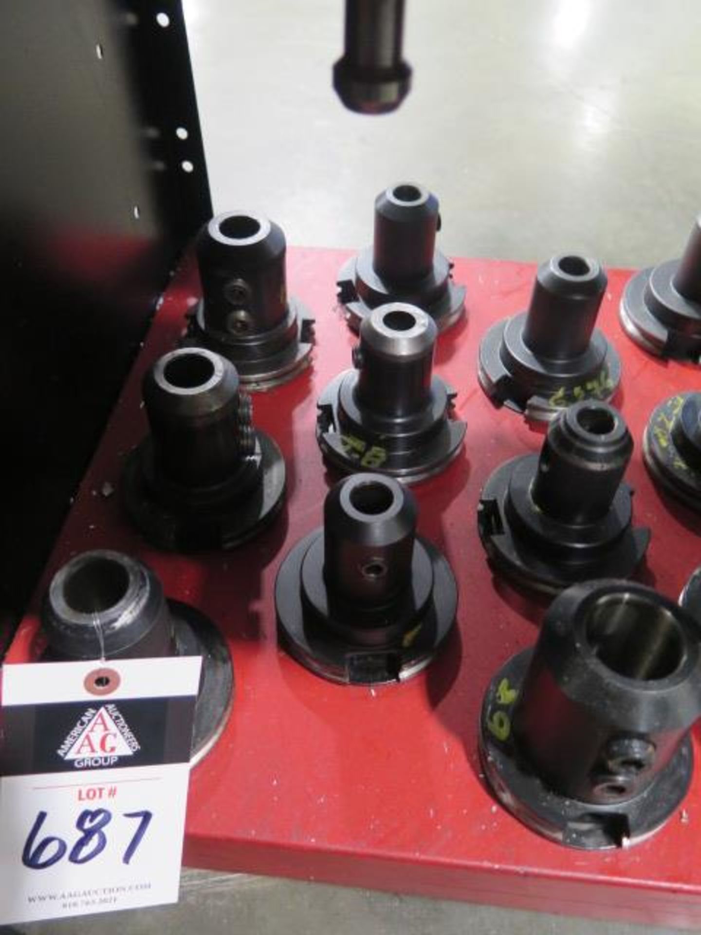 CAT-50 Taper Tooling (9) (SOLD AS-IS - NO WARRANTY)