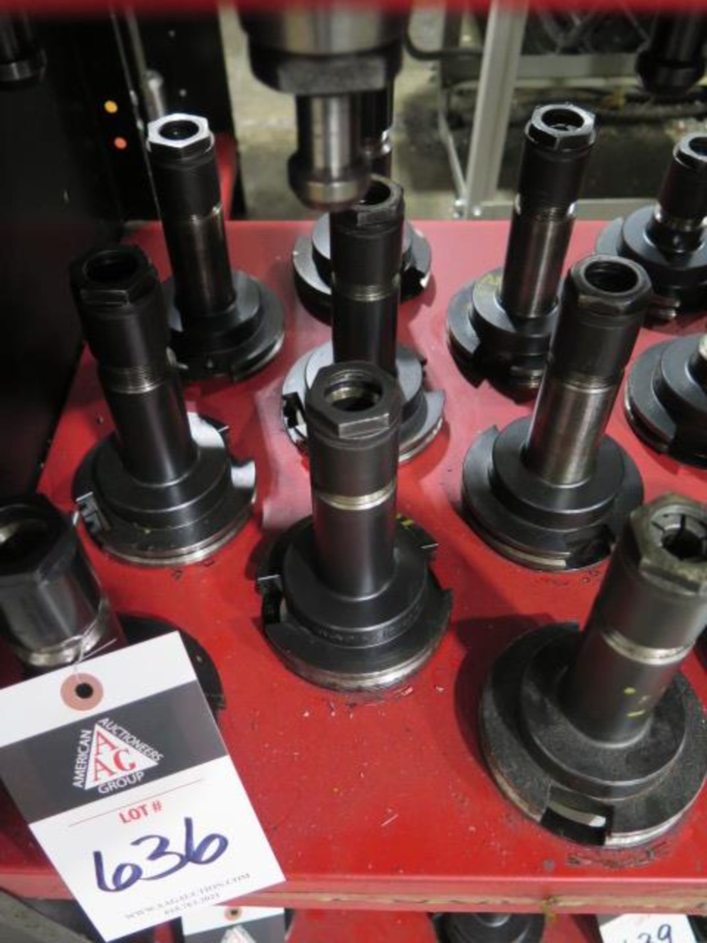 CAT-50 Taper Collet Chucks (9) (SOLD AS-IS - NO WARRANTY)