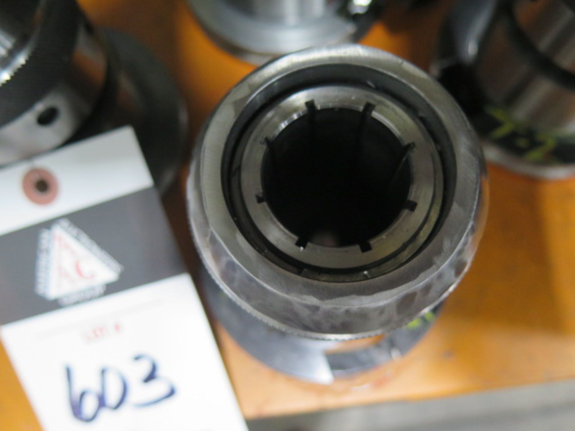 CAT-50 Taper 1 1/4" Straight-Collet Collet Chucks (9) (SOLD AS-IS - NO WARRANTY) - Image 4 of 5