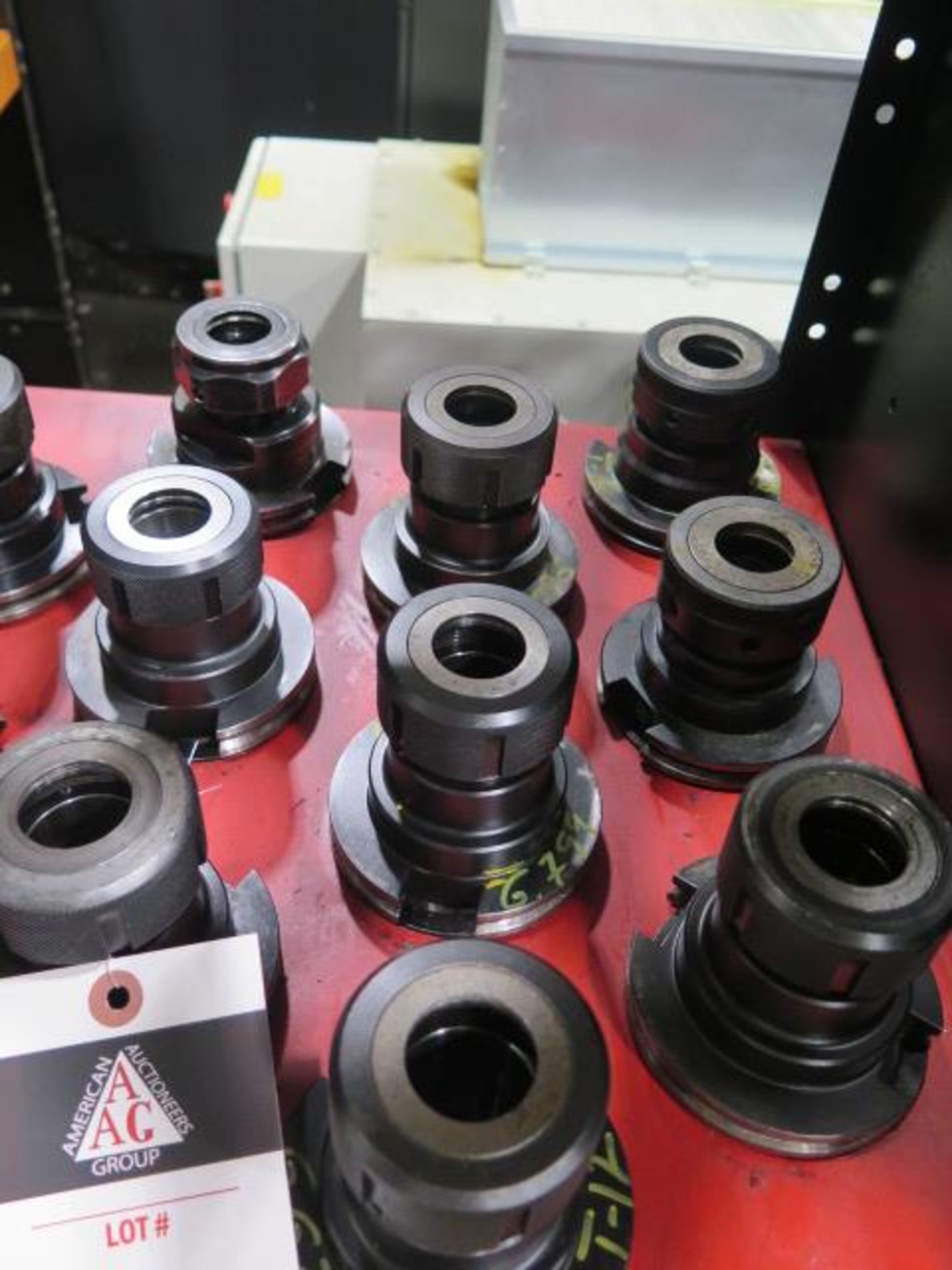 CAT-50 Taper TG100 Collet Chucks (9) (SOLD AS-IS - NO WARRANTY) - Image 2 of 6