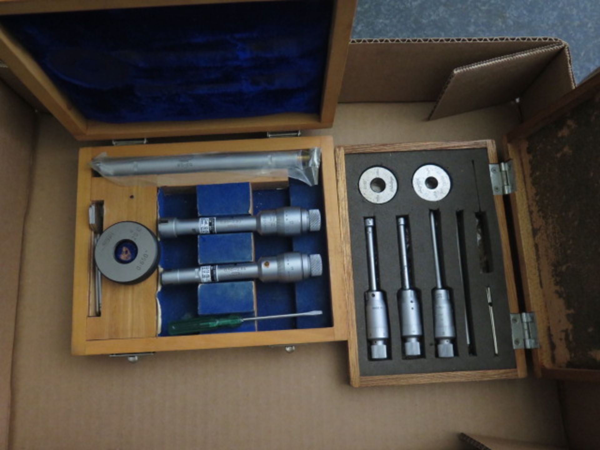 SPI Bore Mic Set .500”-.800” and Mitutoyo Bore Mic Set .275”-.500” (SOLD AS-IS - NO WARRANTY) - Image 2 of 4