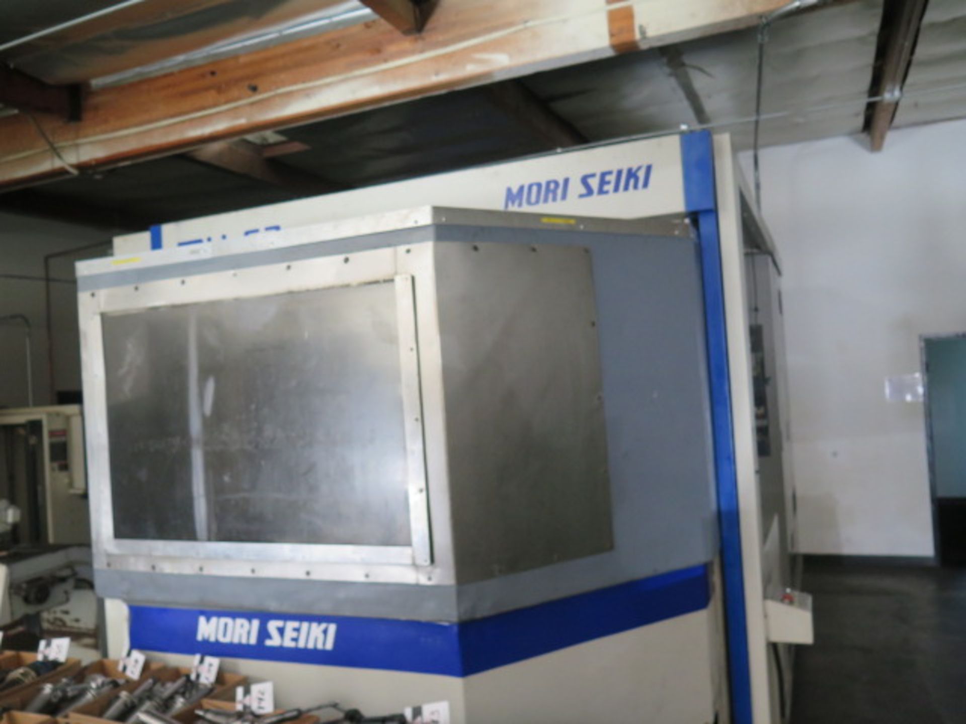 Mori Seiki MH-63 2-Pallet 4-Axis CNC HMC s/n 503 w/ Fanuc MF-M6 Controls, SOLD AS IS - Image 2 of 16