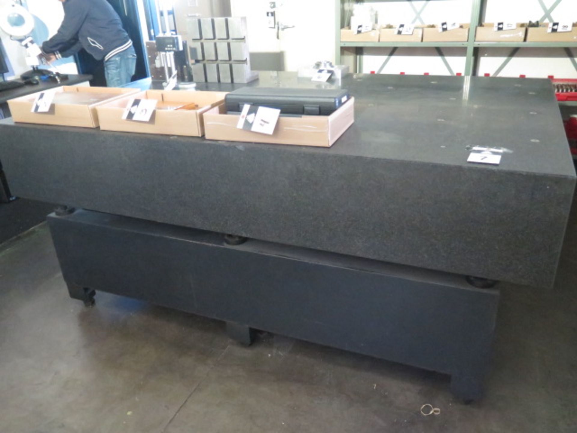 Mitutoyo 50” x 80” x 12” Granite Surface Plate (SOLD AS-IS - NO WARRANTY) - Image 2 of 6