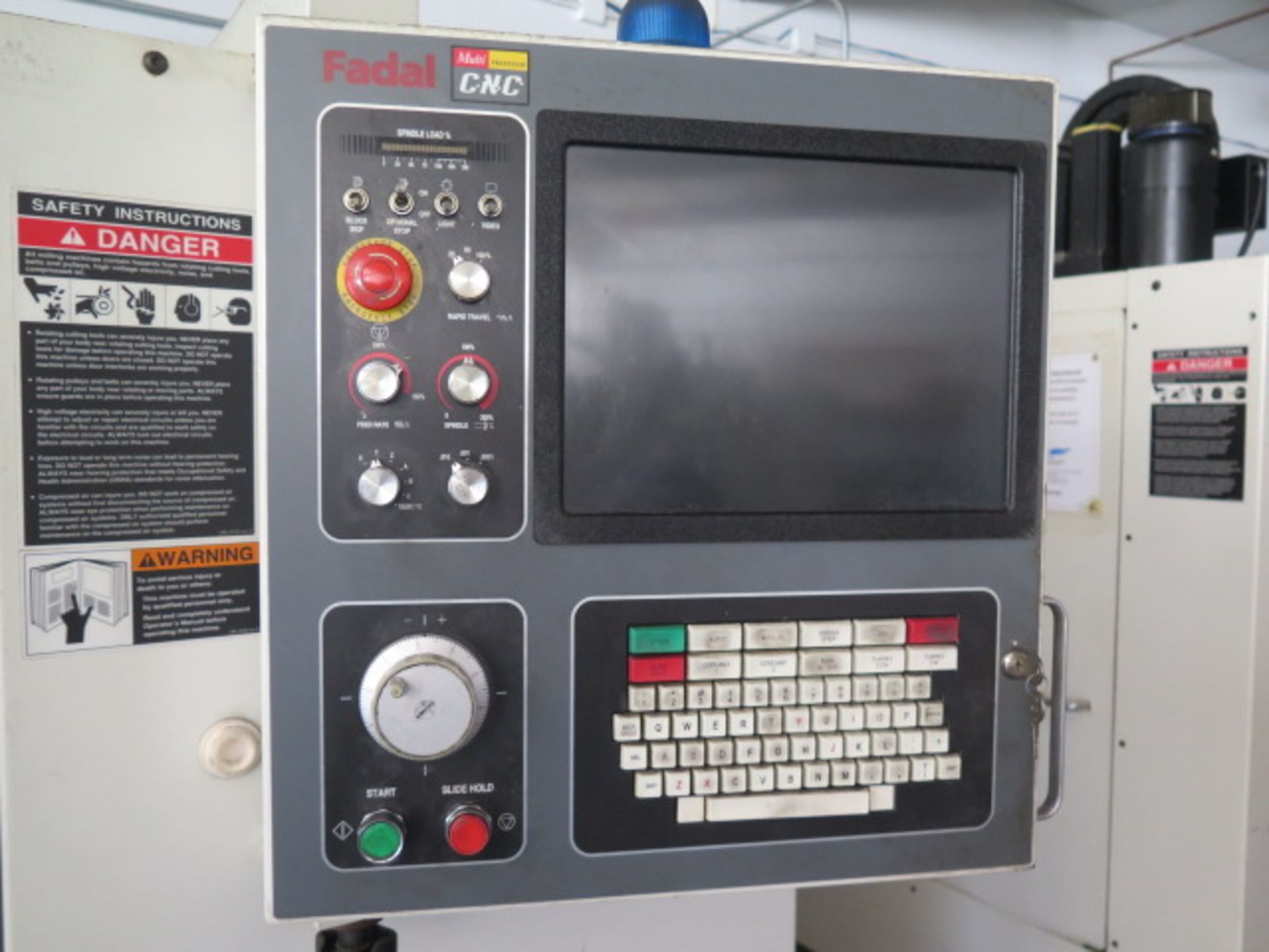 2007 (Remanufactured) MAG Fadal VMC4020HT CNC Vertical Machining Center s/n R2007100131, SOLD AS IS - Image 9 of 12