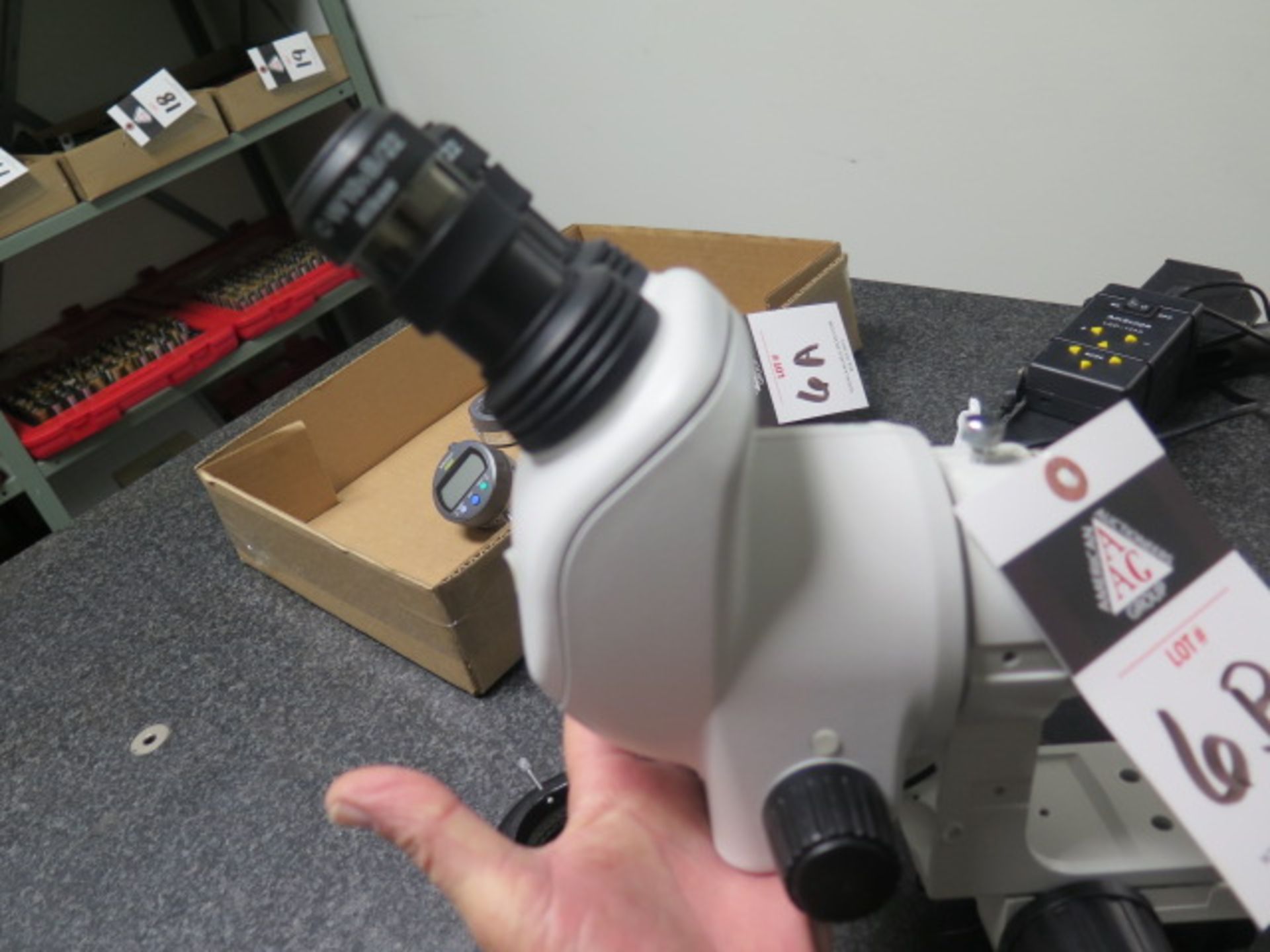 Nikon SMZ-745 Stereo Microscope w/ Light Source (NO MOUNTING BRACKET) (SOLD AS-IS - NO WARRANTY) - Image 3 of 9
