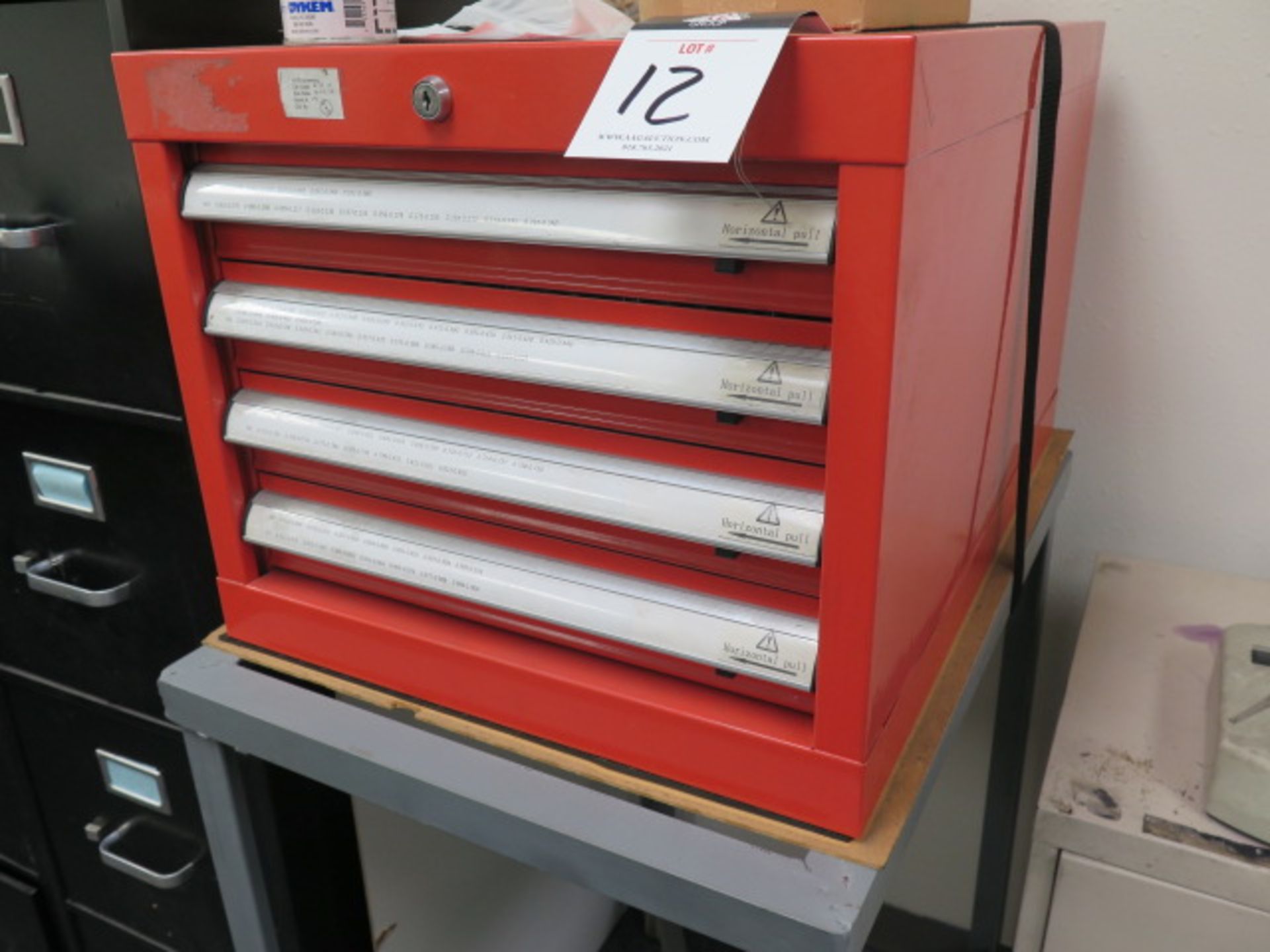 Pin Gage Cabinet 0.011" - 1.000" (SOLD AS-IS - NO WARRANTY)