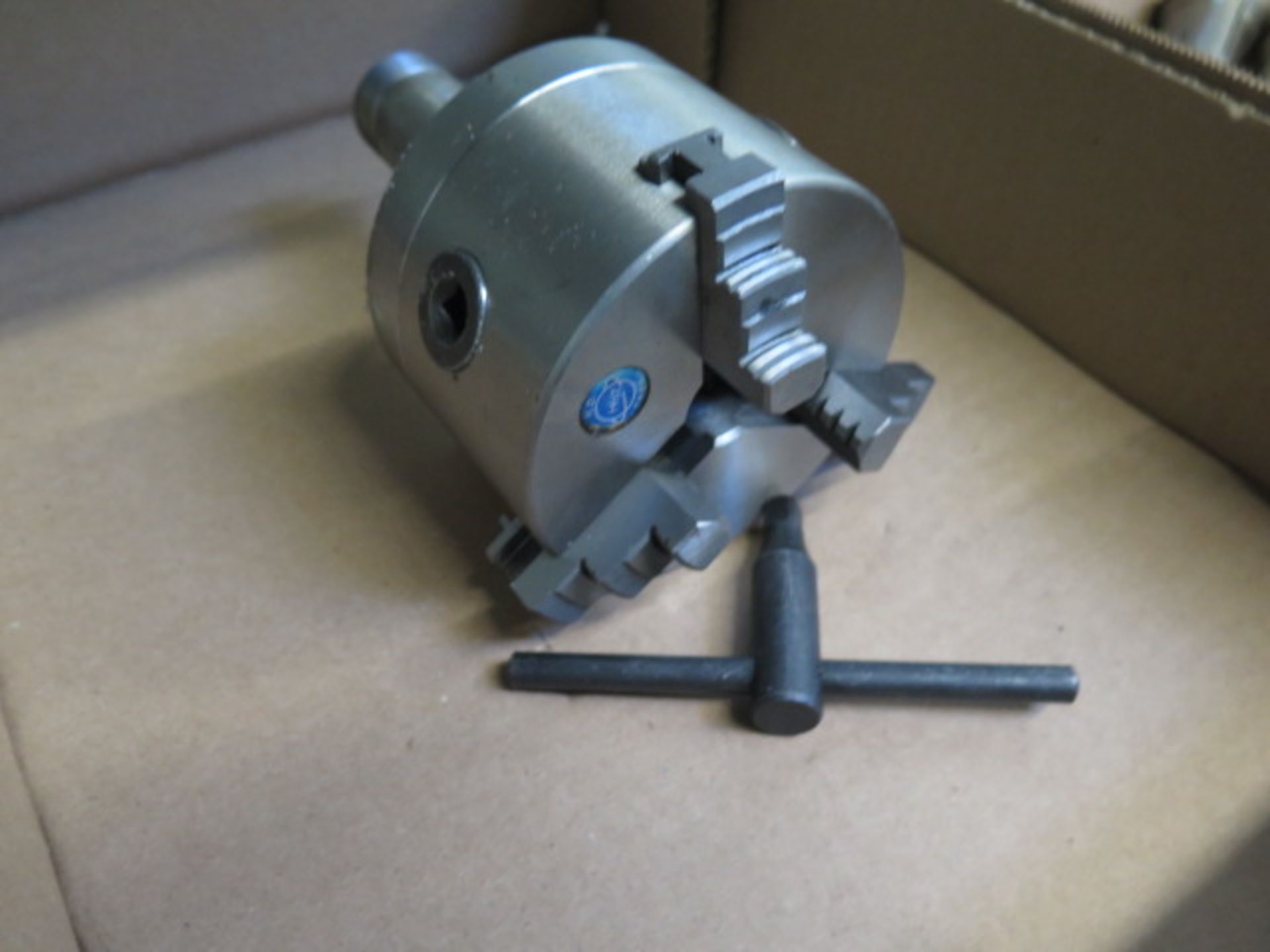 5" 3-Jaw Chuck w/ 5C Collet Adaptor (SOLD AS-IS - NO WARRANTY) - Image 2 of 3