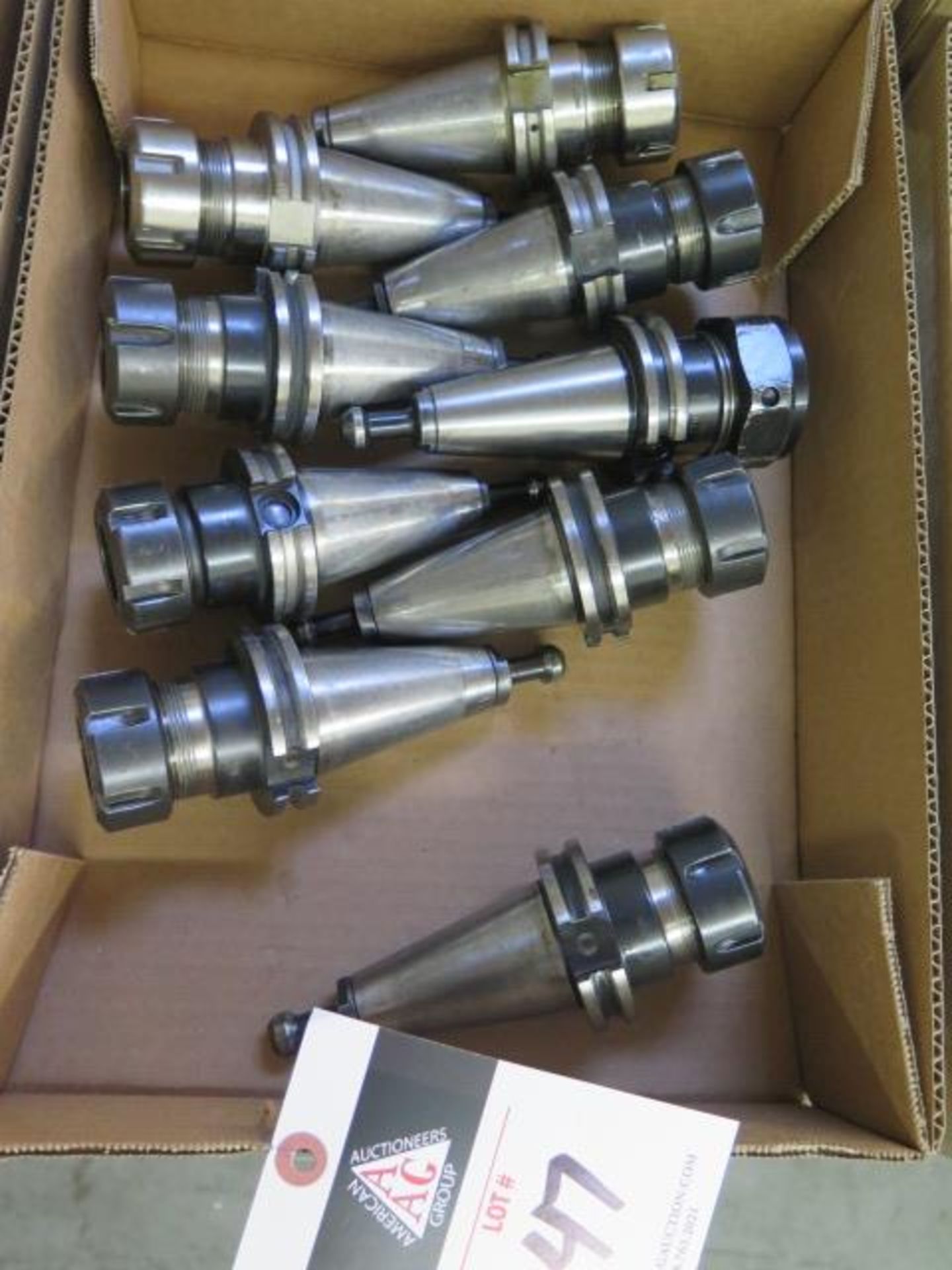 CAT-40 Taper Collet Chucks (9) (SOLD AS-IS - NO WARRANTY) - Image 2 of 2