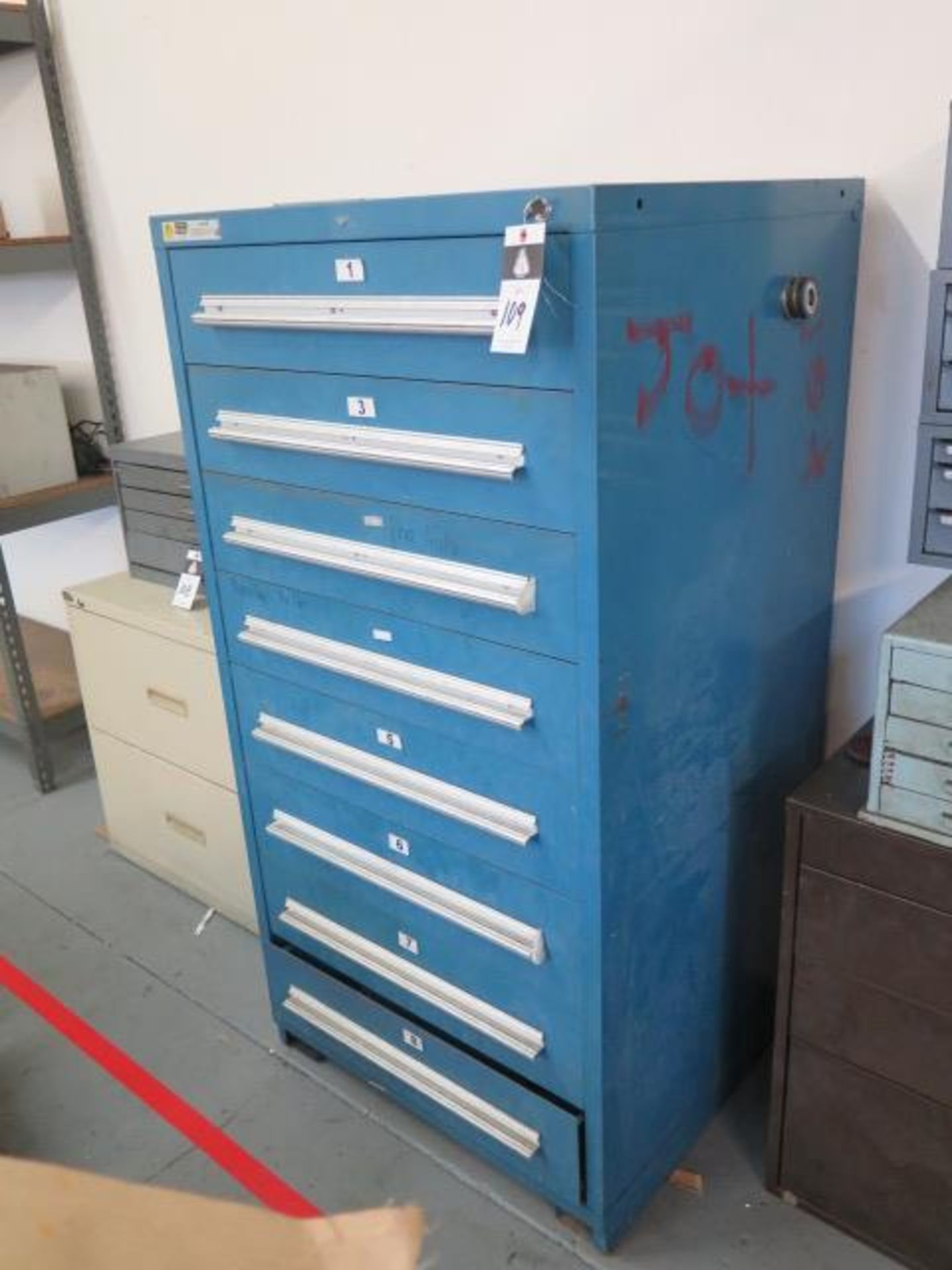 Vidmar 8-Drawer Tooling Cabinet (SOLD AS-IS - NO WARRANTY)