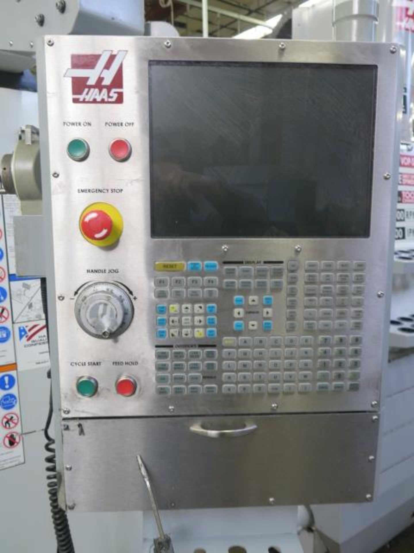 2007 Haas VF-2SSYT 4-Axis CNC VMC s/n 1061412 w/ Haas Controls, Hand Wheel, SOLD AS IS - Image 10 of 20