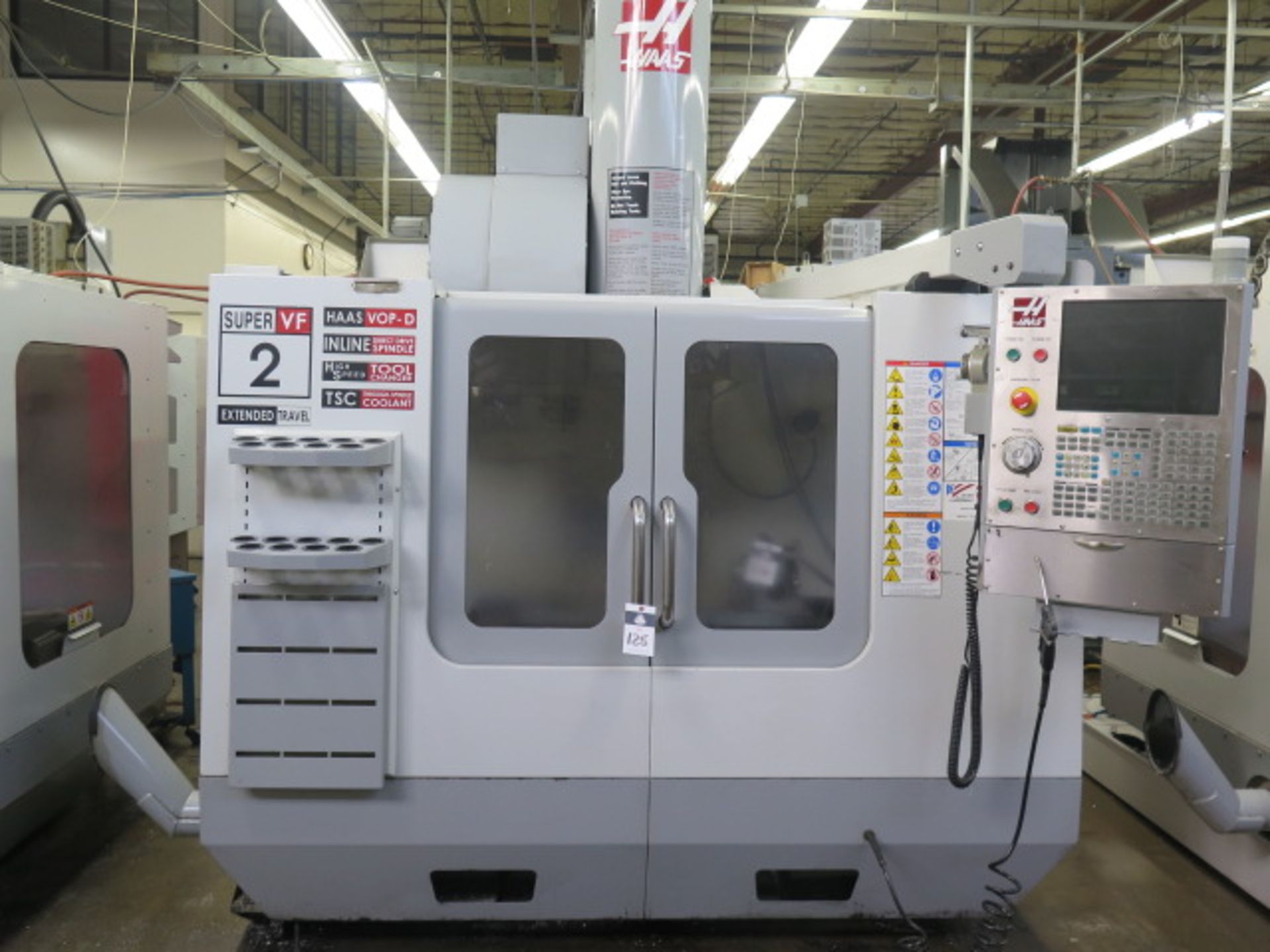2007 Haas VF-2SSYT 4-Axis CNC VMC s/n 1061412 w/ Haas Controls, Hand Wheel, SOLD AS IS