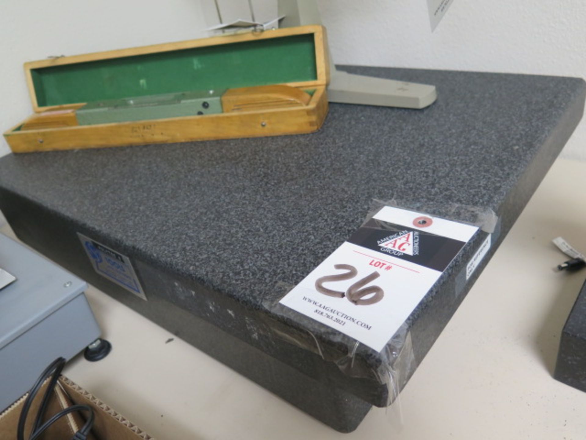 18” x 24” x 4” 2-Ledge Granite Surface Plate (SOLD AS-IS - NO WARRANTY)