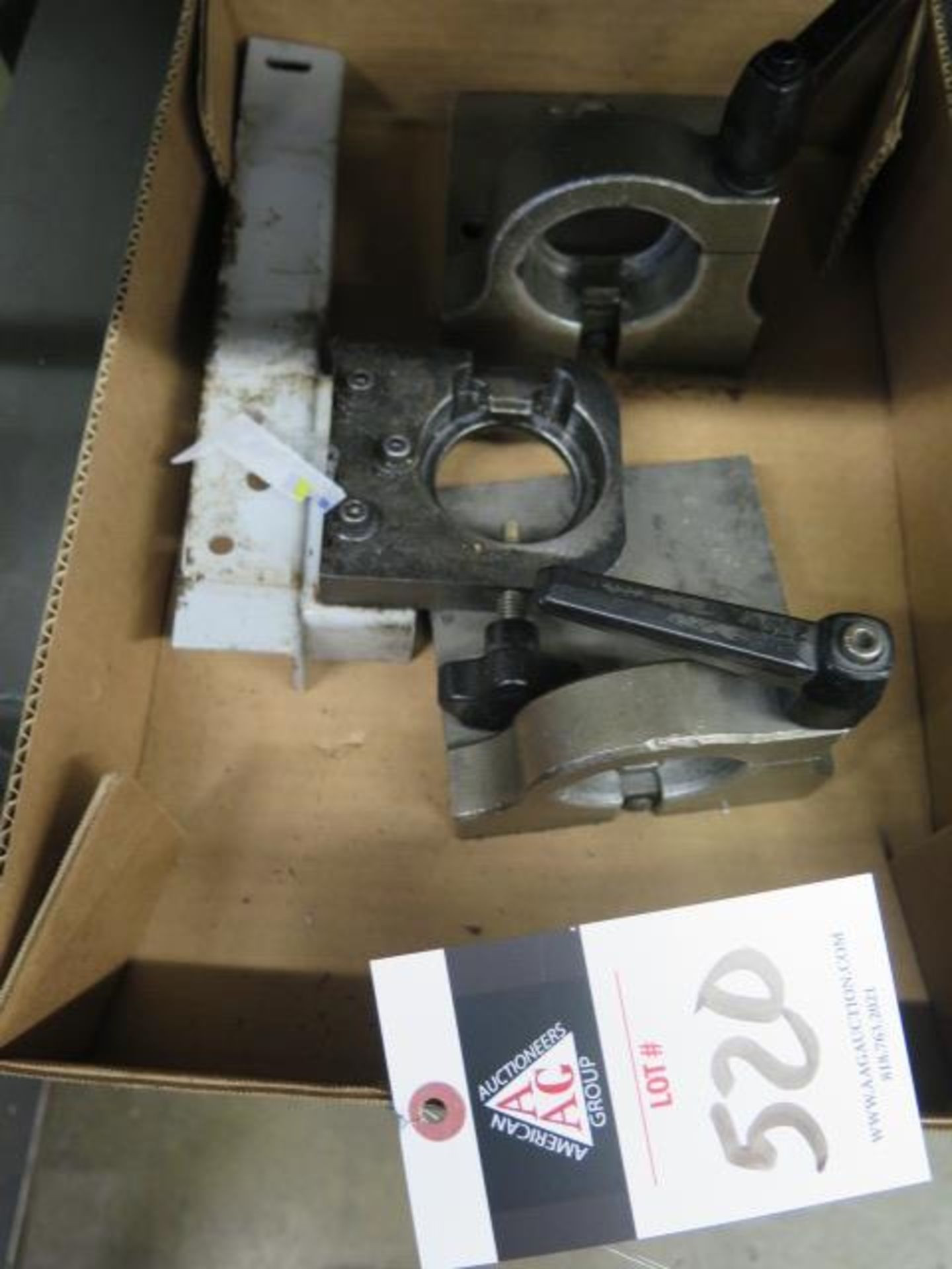 40 Taper Tooling Blocks (3) (SOLD AS-IS - NO WARRANTY)