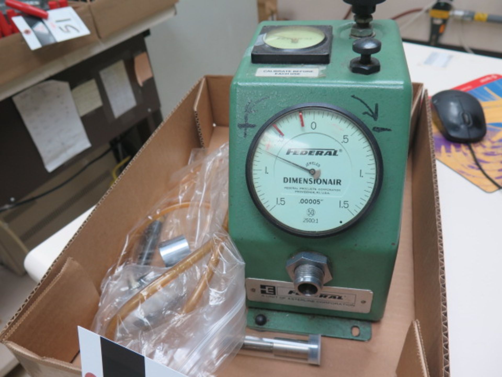 Federal Dimensionaire Air Bore Gage w/ Gage Sets (SOLD AS-IS - NO WARRANTY) - Image 2 of 5