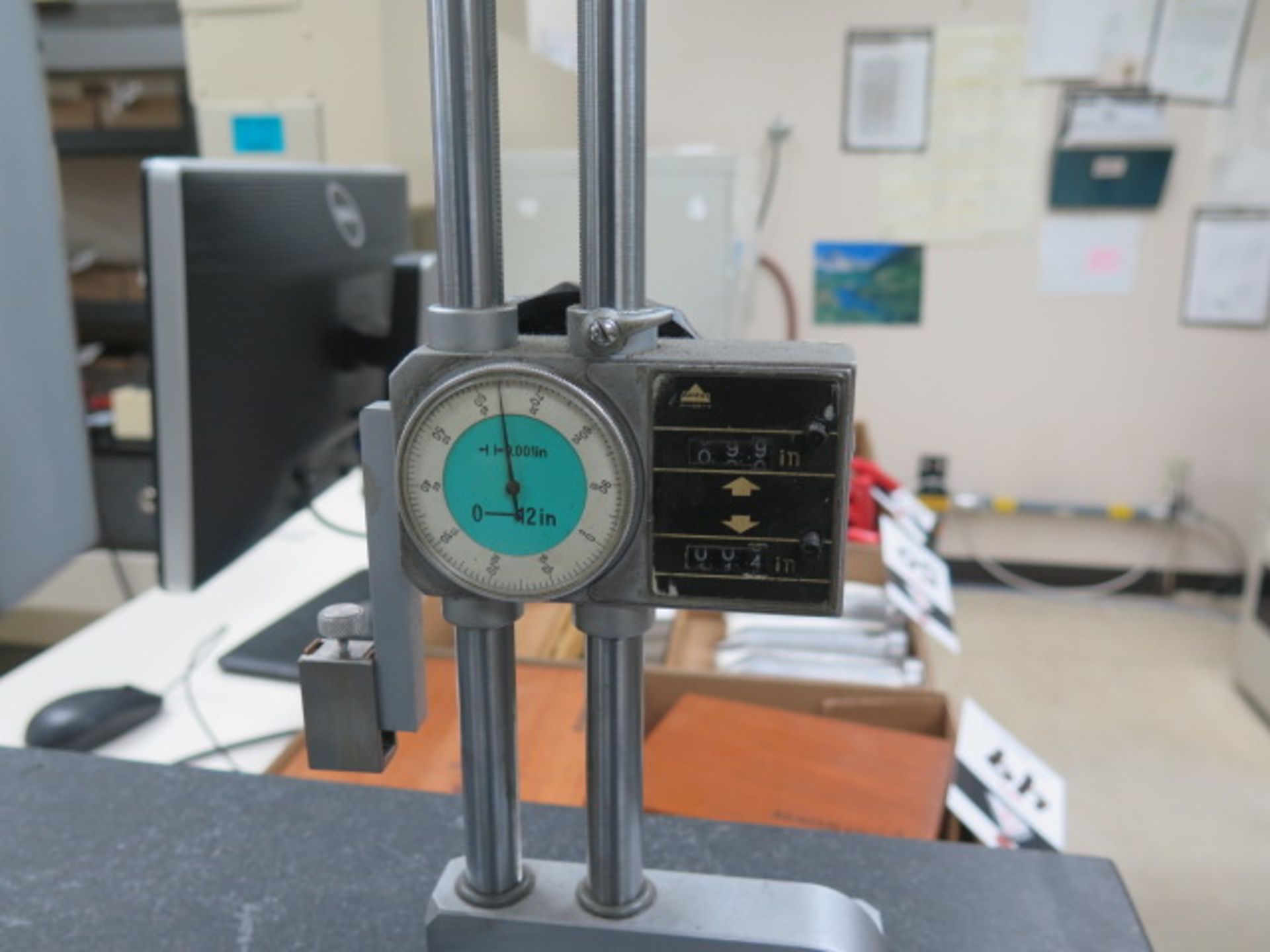 Import 12" Dial Height Gages (2) and Mitutoyo 12" Vernier Height Gage (SOLD AS-IS - NO WARRANTY) - Image 5 of 5