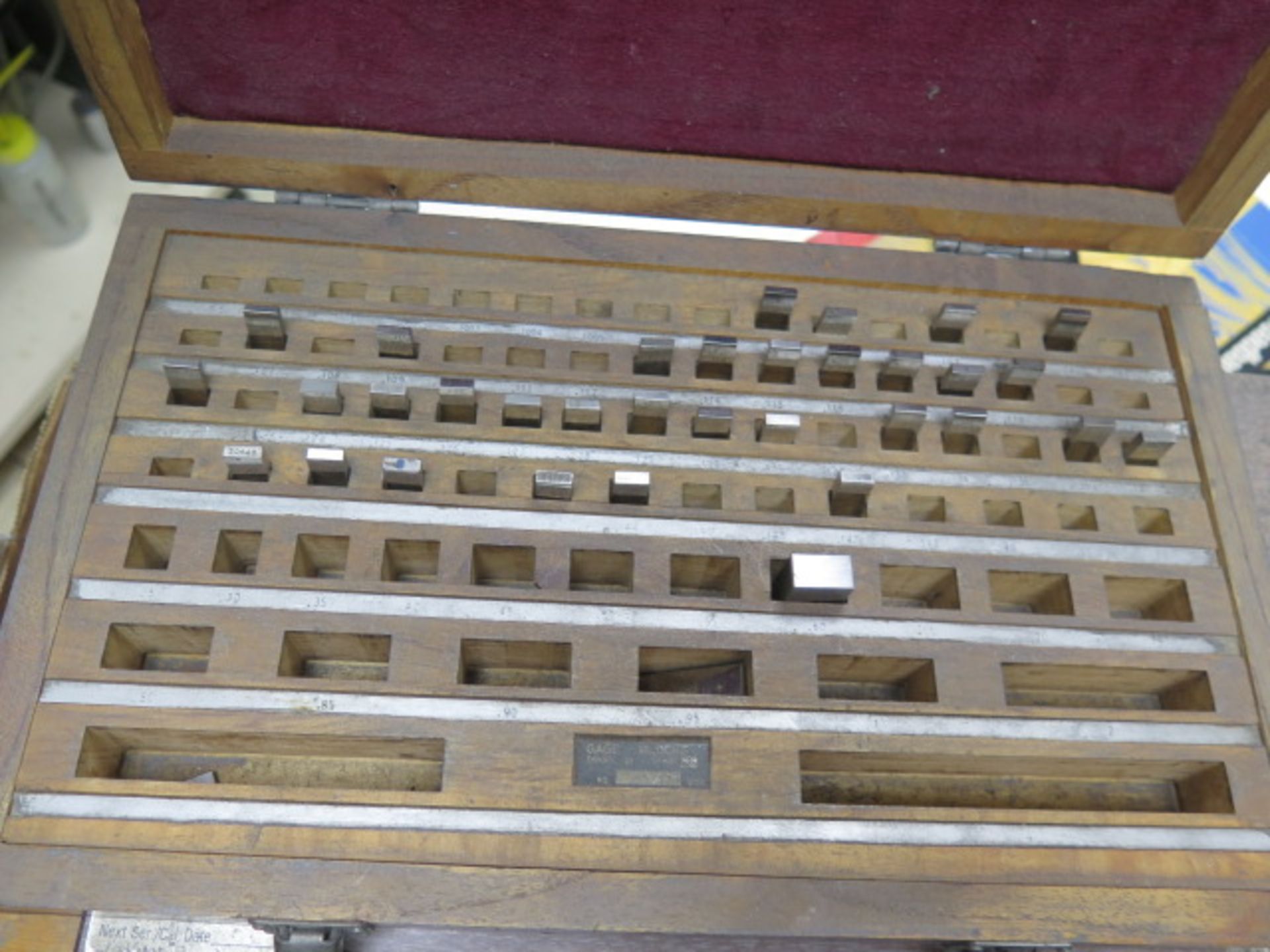 Gage Block Sets (5-Partials) (SOLD AS-IS - NO WARRANTY) - Image 2 of 3