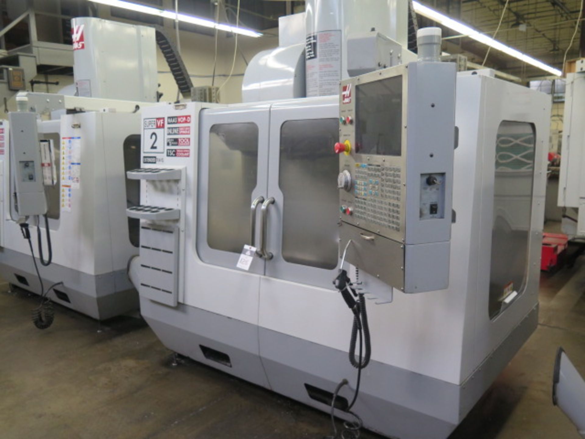 2007 Haas VF-2SSYT 4-Axis CNC VMC s/n 1061412 w/ Haas Controls, Hand Wheel, SOLD AS IS - Image 3 of 20