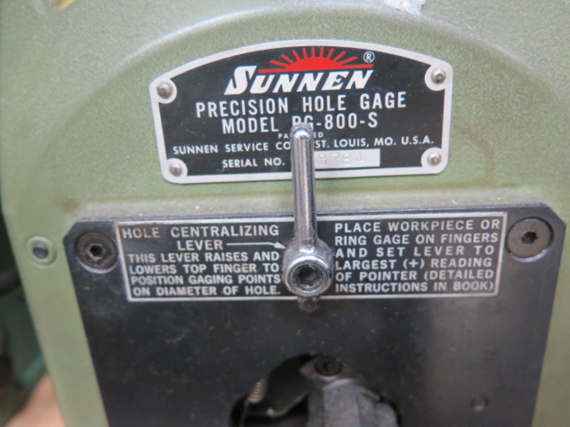 Sunnen PG-800 Precision Bore Gage (SOLD AS-IS - NO WARRANTY) - Image 4 of 4