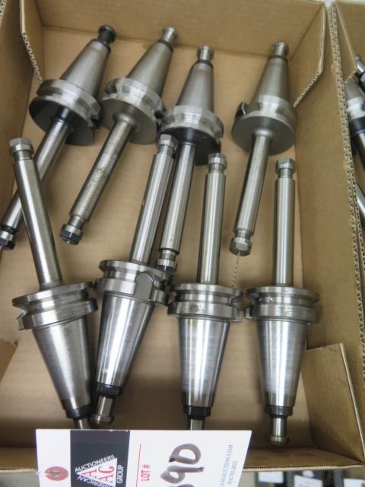 Lyndex BT-40 Taper 18,000 RPM Balanced ER11 5" Length Collet Chucks (8) (SOLD AS-IS - NO WARRANTY) - Image 2 of 5
