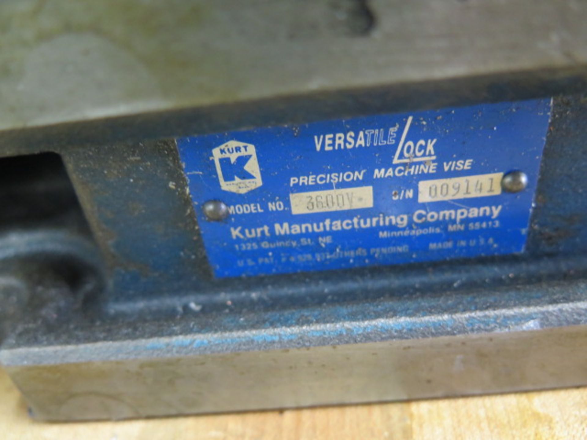 Kurt 3600V 6" Angle-Lock Vise (SOLD AS-IS - NO WARRANTY) - Image 4 of 4