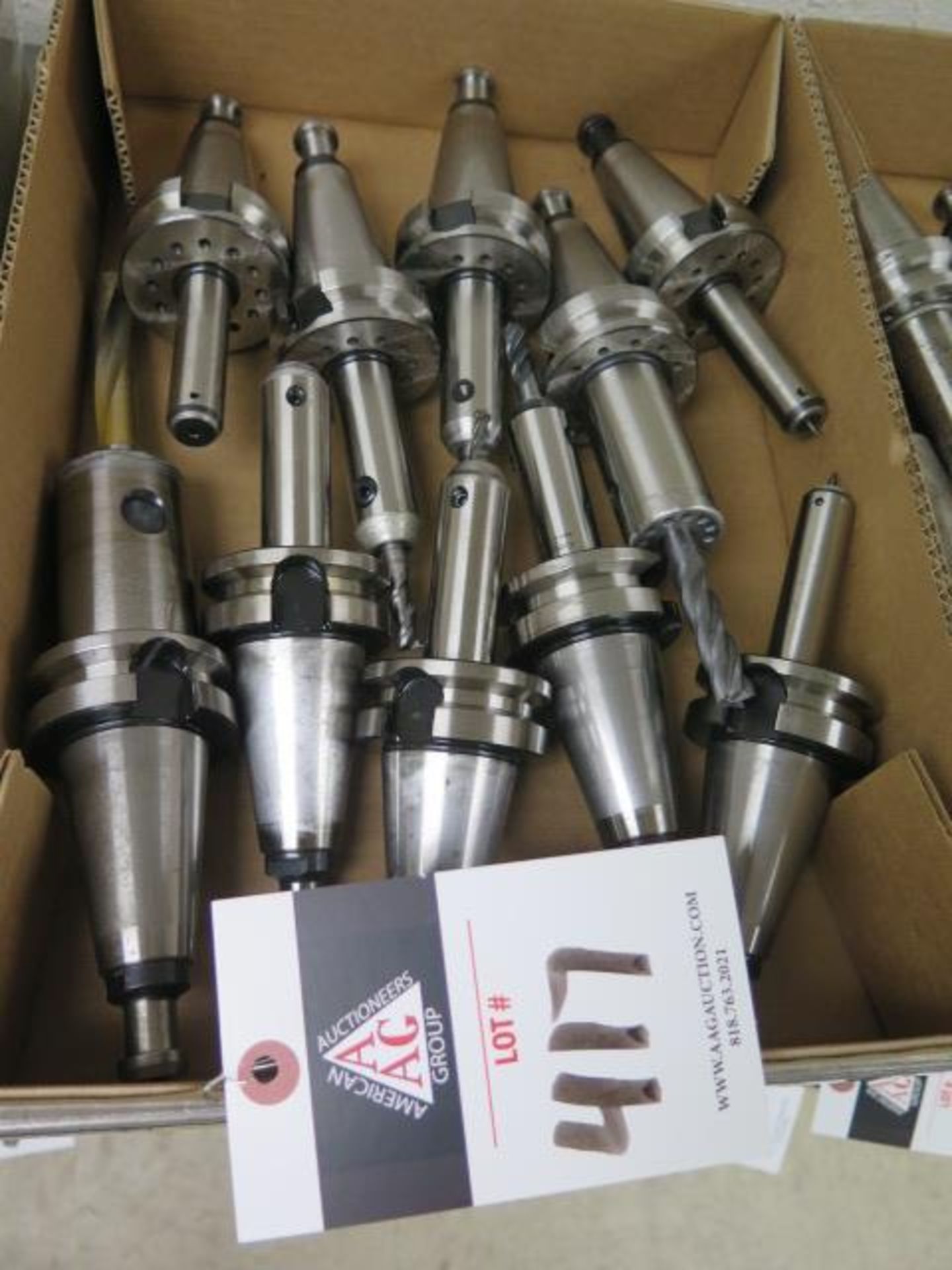 Lyndex BT-40 Taper 24,000 RPM Balanced Tooling (10) (SOLD AS-IS - NO WARRANTY)