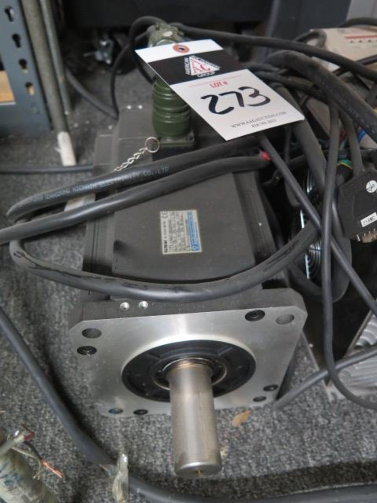 AC Spindle Drive Controller and Spindle Drive Motor (MATCHED SET) (SOLD AS-IS - NO WARRANTY) - Image 3 of 3