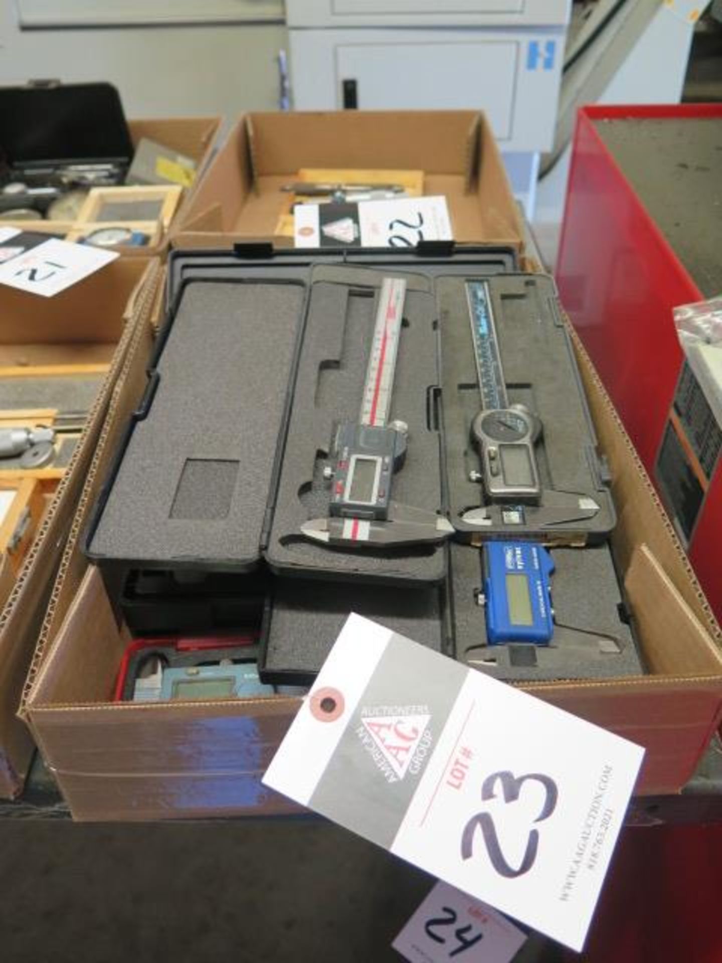 6" Digital Calipers (5) (SOLD AS-IS - NO WARRANTY)