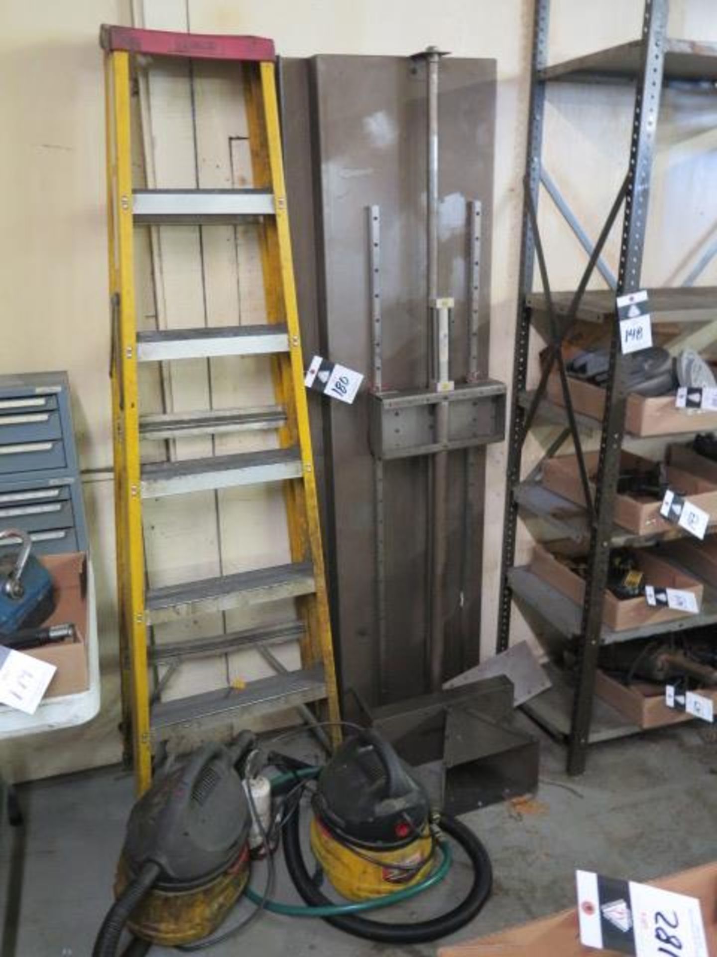 Shop Vacs, Ladder and Misc (SOLD AS-IS - NO WARRANTY)