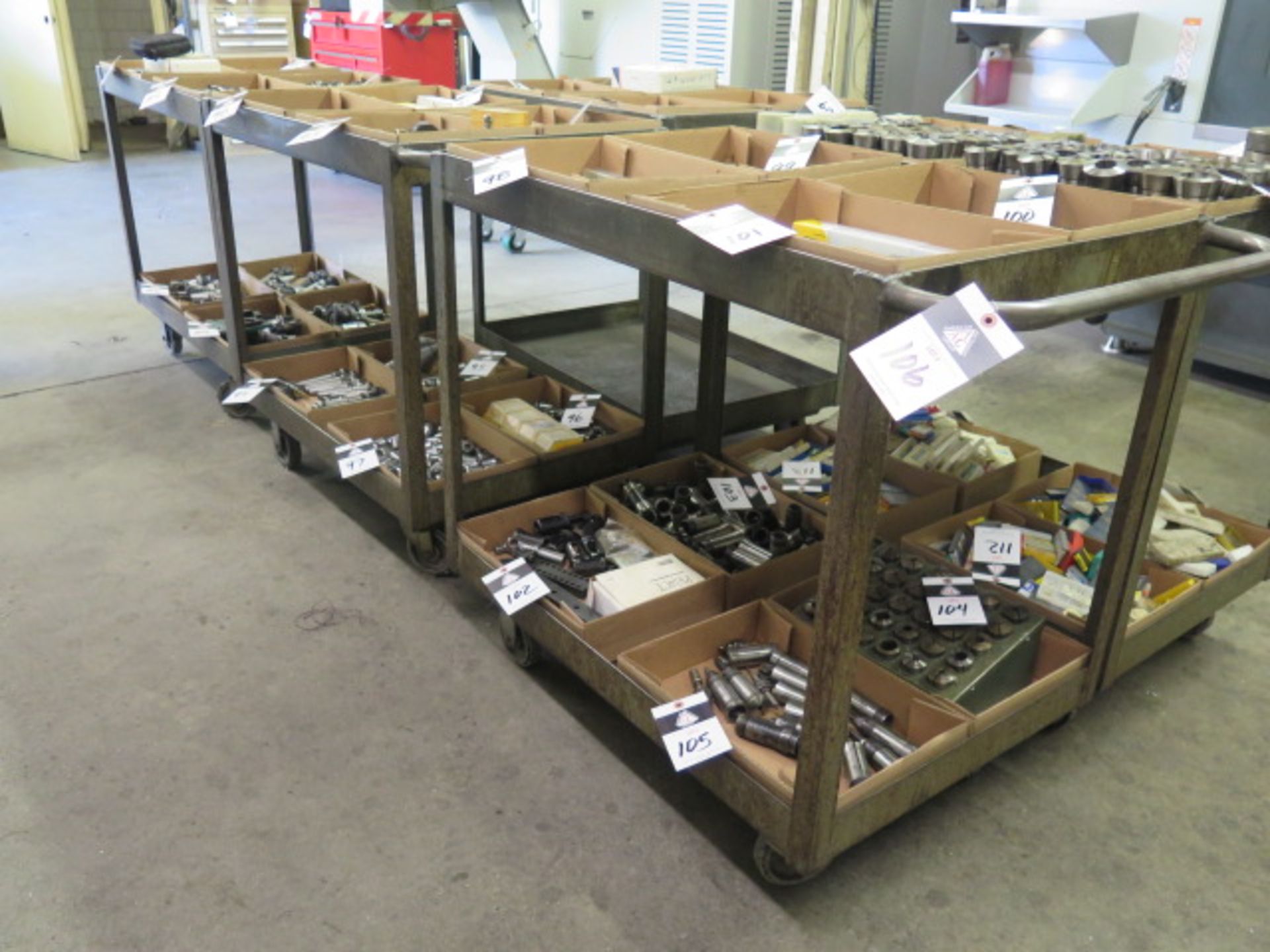 Heavy Duty Shop Carts (3) (SOLD AS-IS - NO WARRANTY)