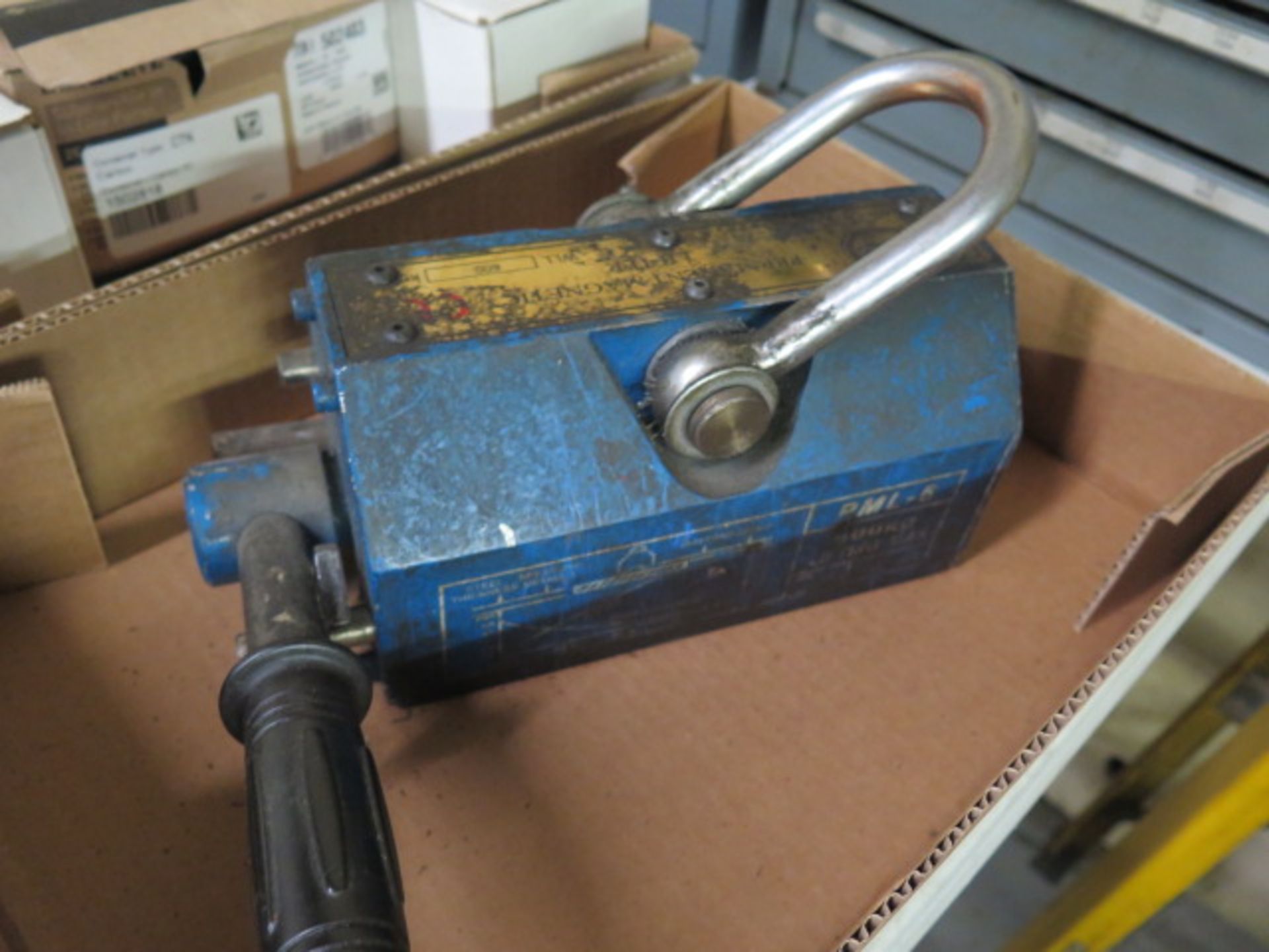 YC 600kb / 1322 Lb Cap Magnetic Lifting Clamp (SOLD AS-IS - NO WARRANTY) - Image 3 of 4