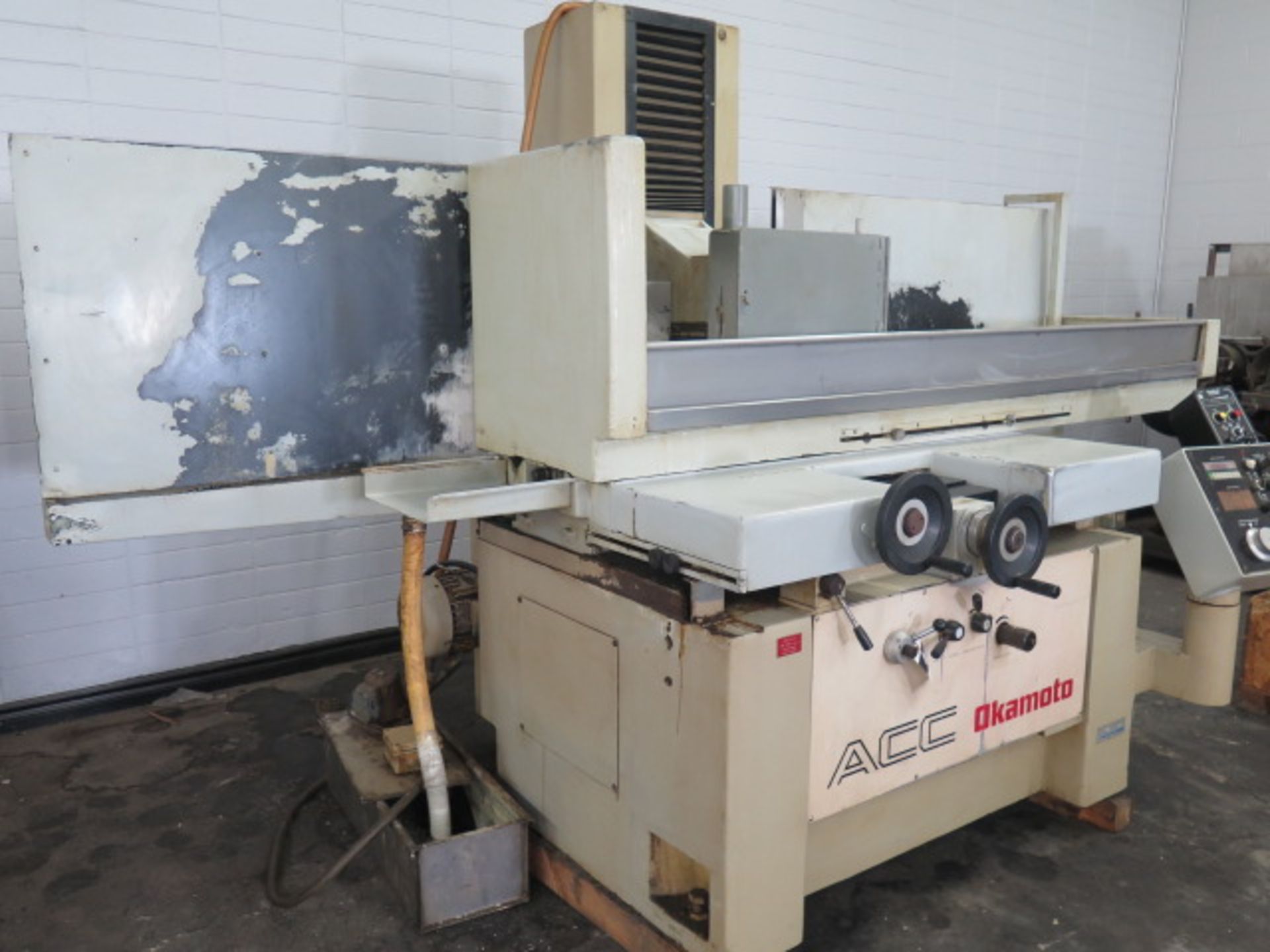 Okamoto ACC-16-32DX 16” x 32” Automatic Surface Grinder s/n 68234 w/ Okamoto Controls, SOLD AS IS - Image 3 of 13