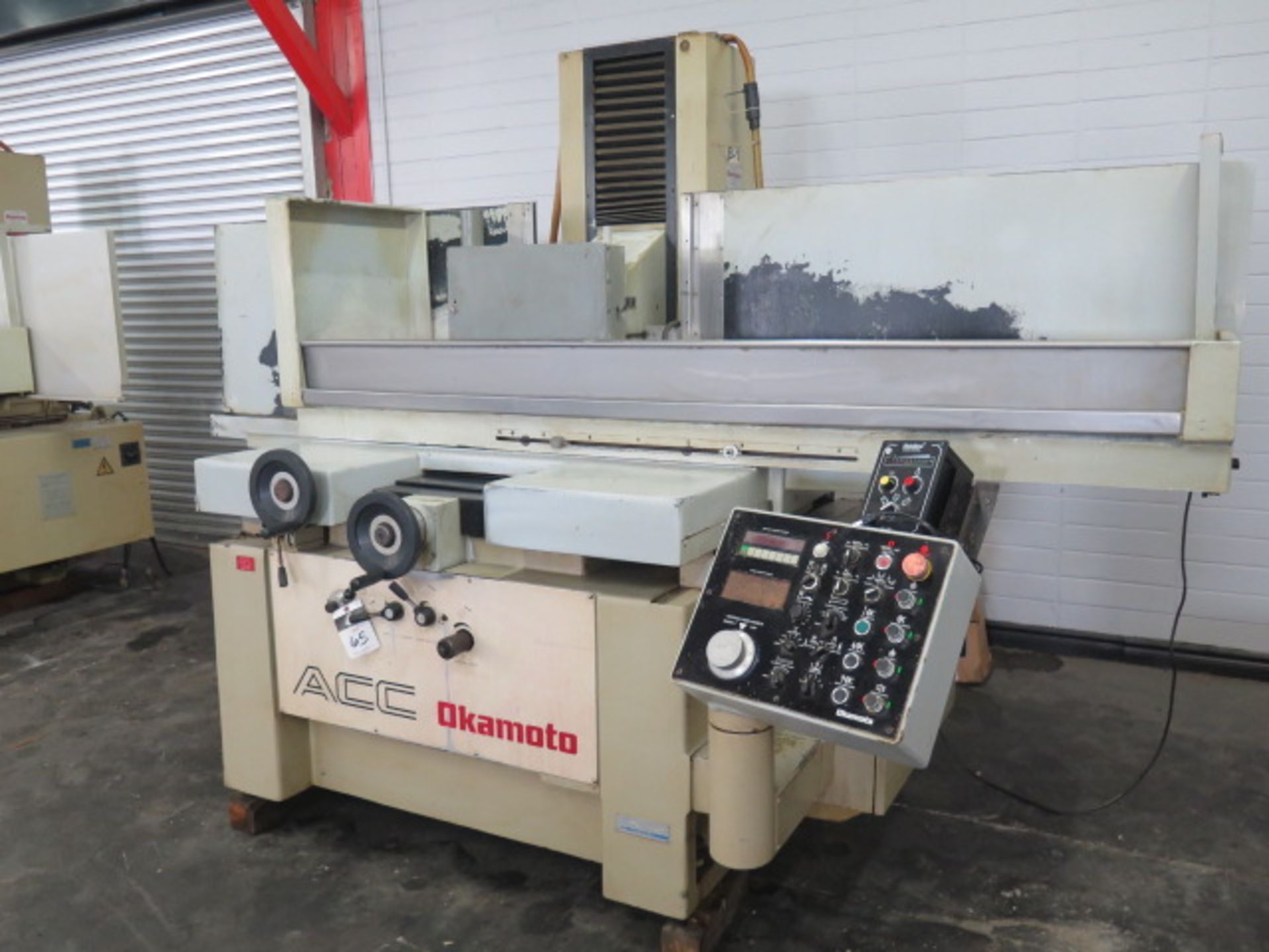 Okamoto ACC-16-32DX 16” x 32” Automatic Surface Grinder s/n 68234 w/ Okamoto Controls, SOLD AS IS - Image 2 of 13