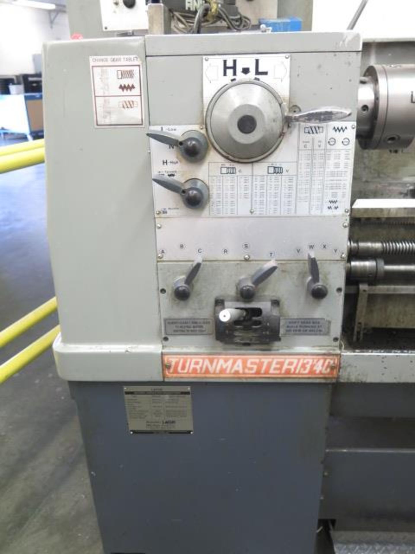 Lagun Turnmaster 13” x 40” Geared Head Gap Bed Lathe s/n 13498051-41 w/ DRO, SOLD AS IS - Image 3 of 12