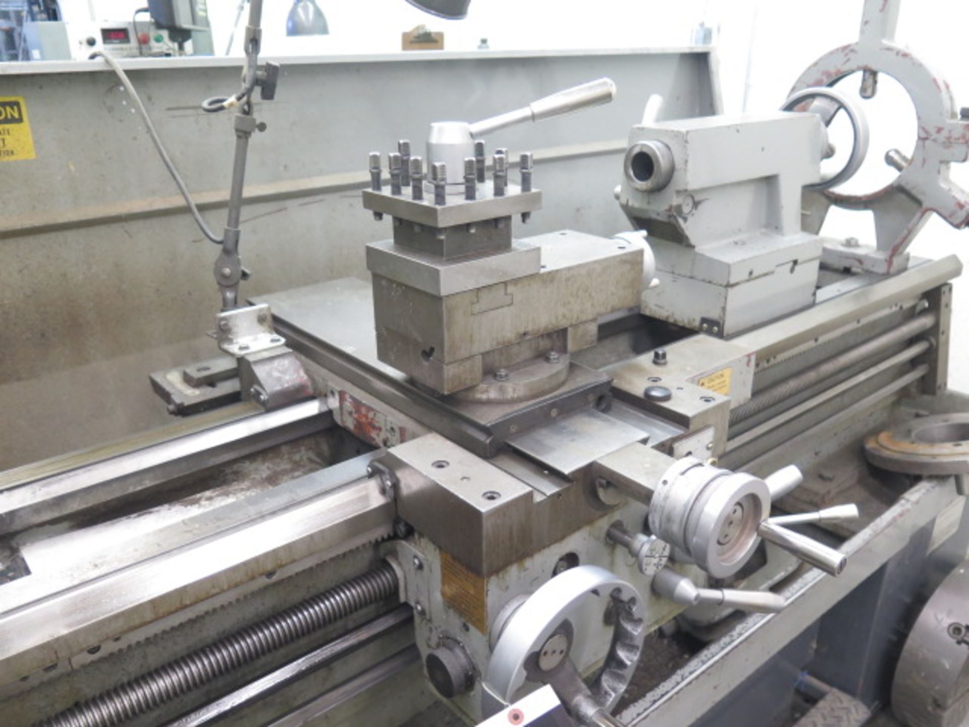 Lagun Turnmaster 21” x 60” Geared Gap Bed Lathe w/ Anilam Wizard 211 Programmable DRO, SOLD AS IS - Image 6 of 13