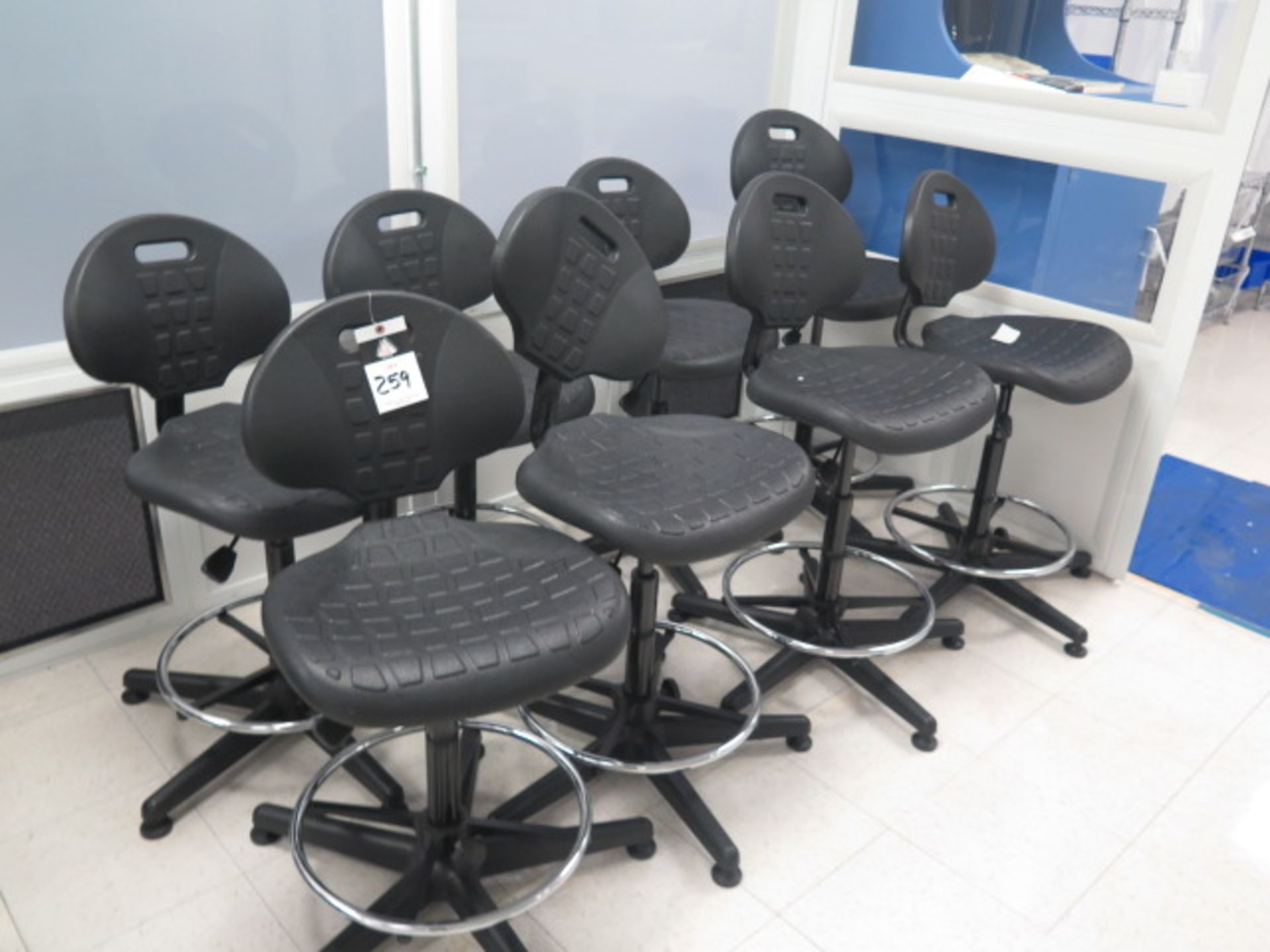 Lab Chairs (8) (SOLD AS-IS - NO WARRANTY)