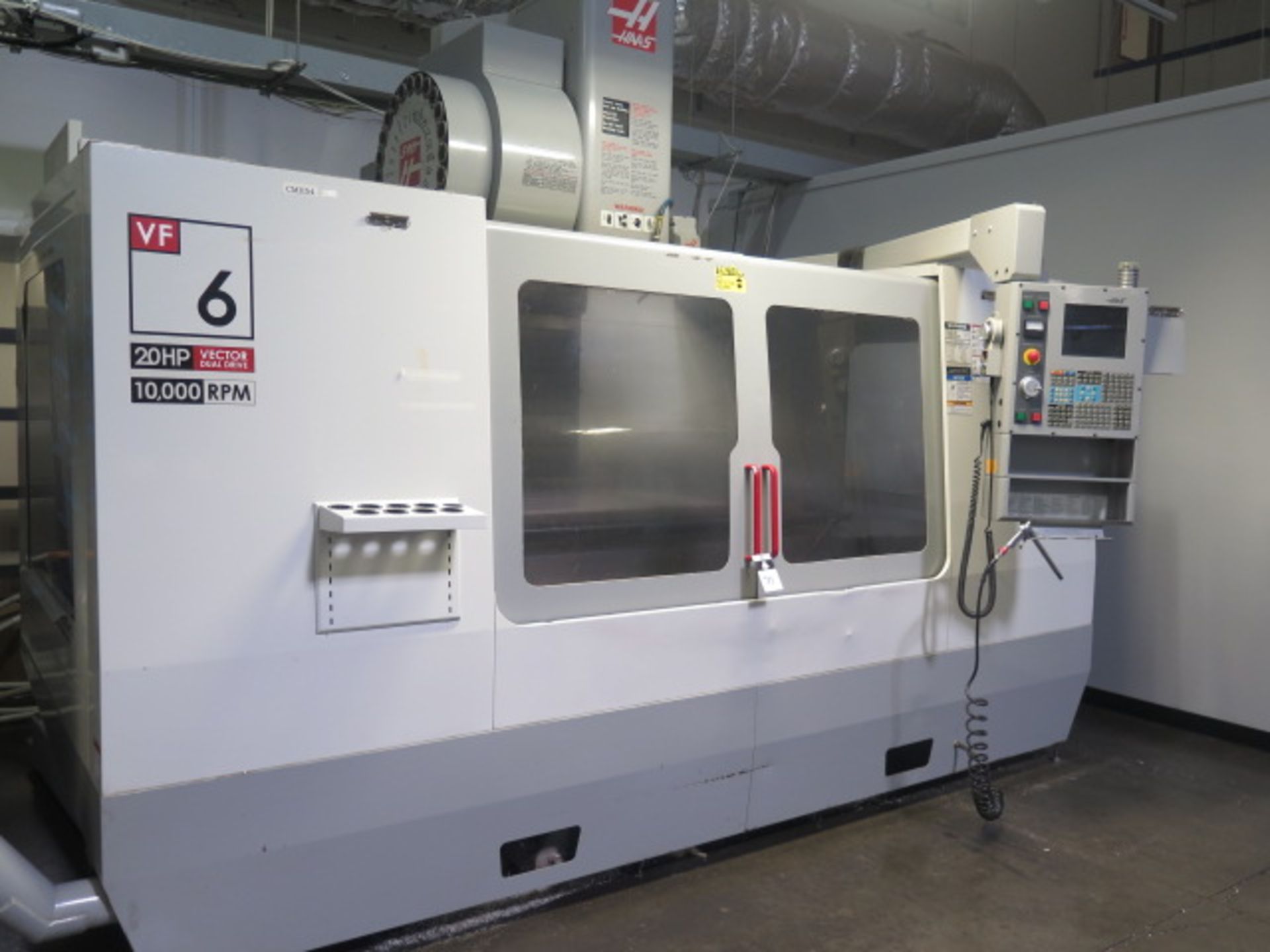 2004 Haas VF-6D/04 CNC Vertical Machining Center s/n 38374 w/ Haas Controls, Hand Wheel, 24- - Image 2 of 18