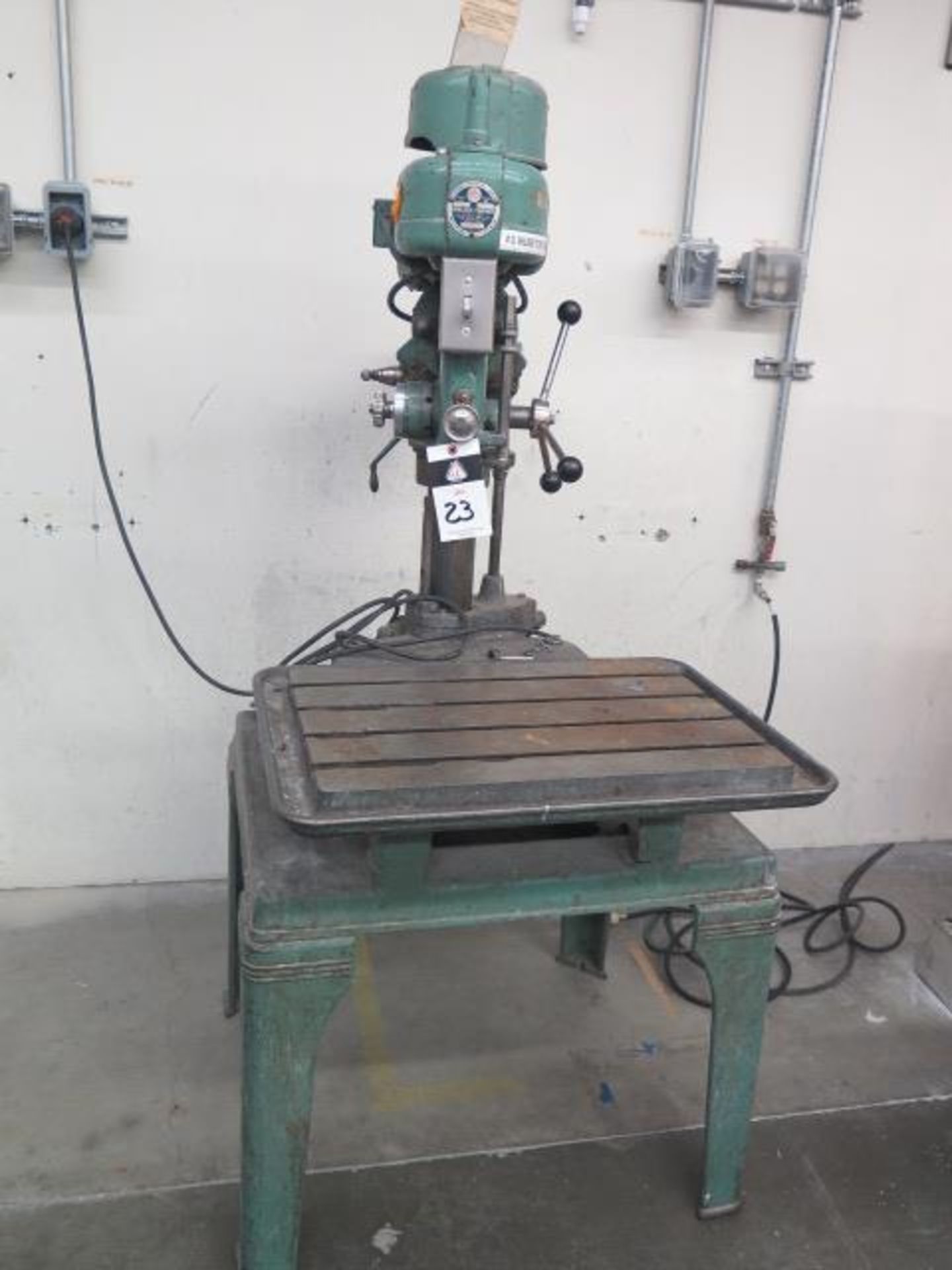 Walker-Turner Ram Style Drill Press w/ 18” x 26” Table (SOLD AS-IS - NO WARRANTY)