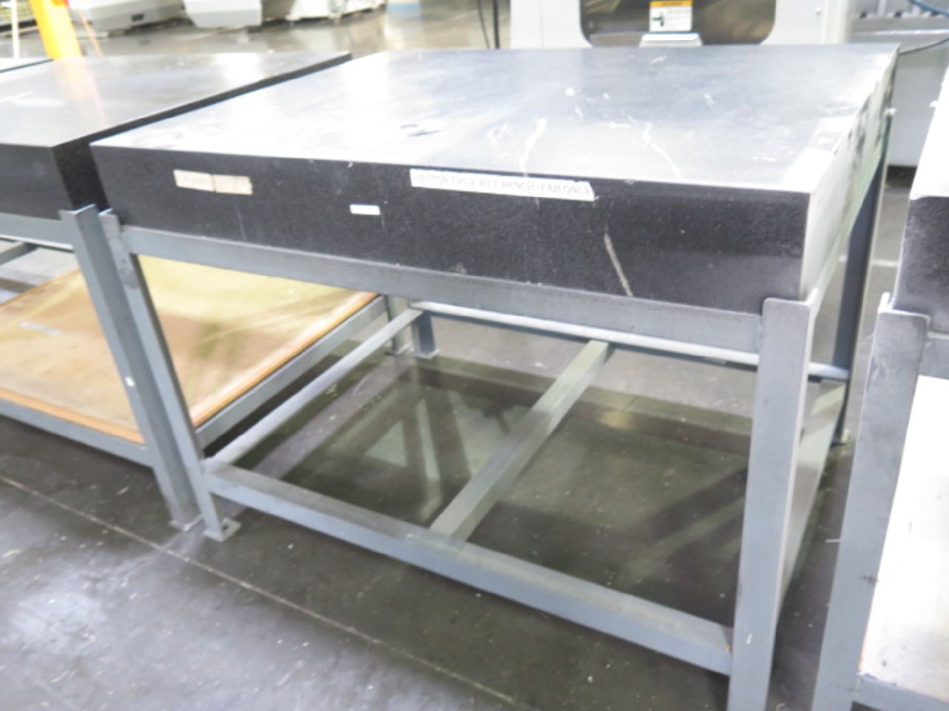 36" x 48" x 6" Granite Surface Plate w/ Stand (SOLD AS-IS - NO WARRANTY) - Image 3 of 5