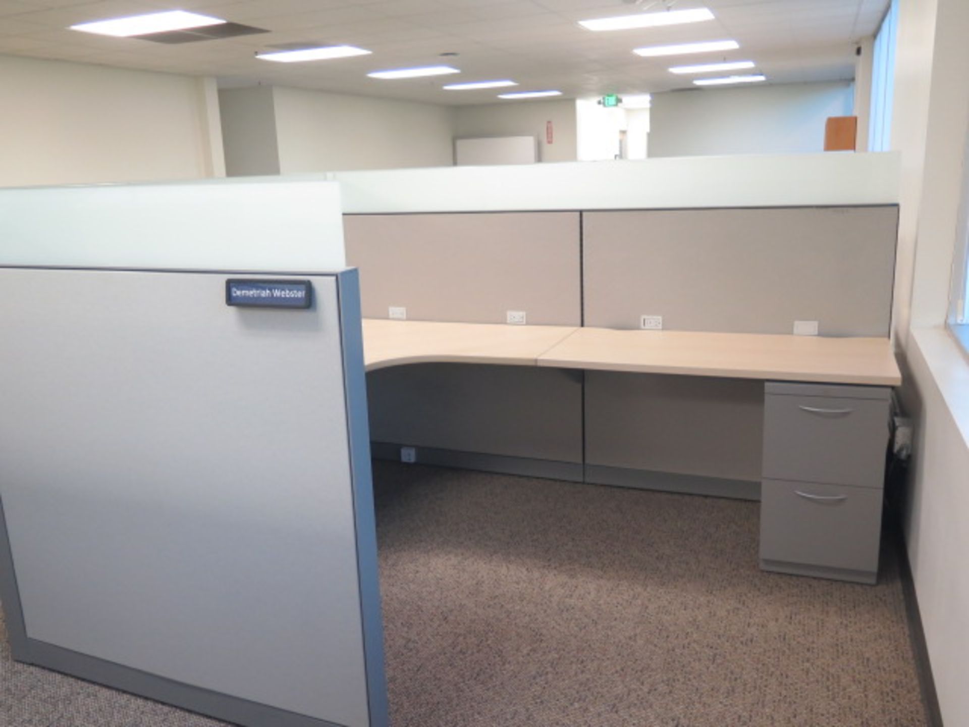Allsteel Inc Office Cubicles (12) (SOLD AS-IS - NO WARRANTY) - Image 2 of 8