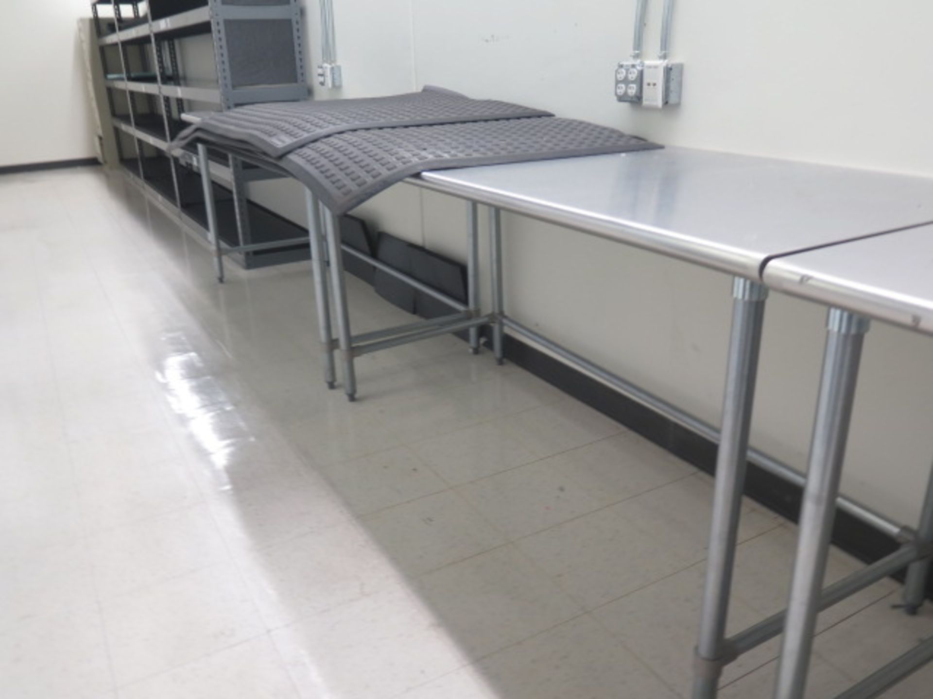 30" x 72" Stainless Steel Lab Benches (3) (SOLD AS-IS - NO WARRANTY) - Image 5 of 5