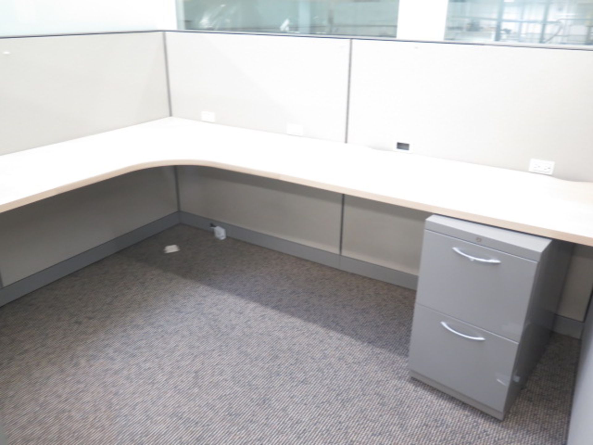 Allsteel Inc Office Cubicles (9) (SOLD AS-IS - NO WARRANTY) - Image 4 of 5