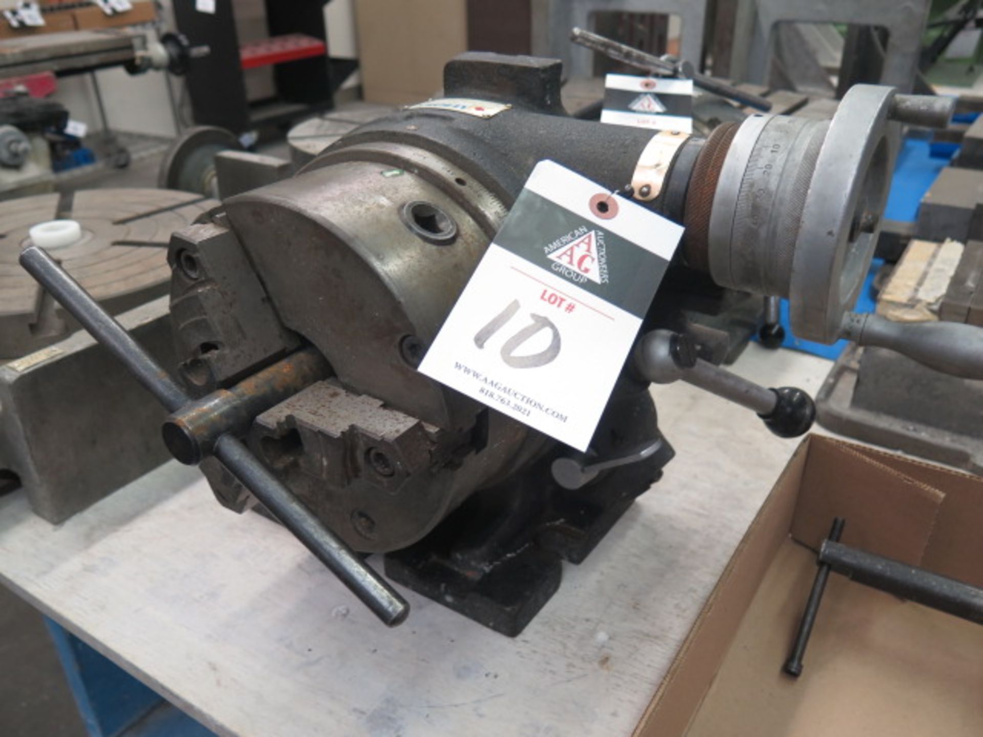 Vertex 8" 3-Jaw Rotary Chuck (SOLD AS-IS - NO WARRANTY)