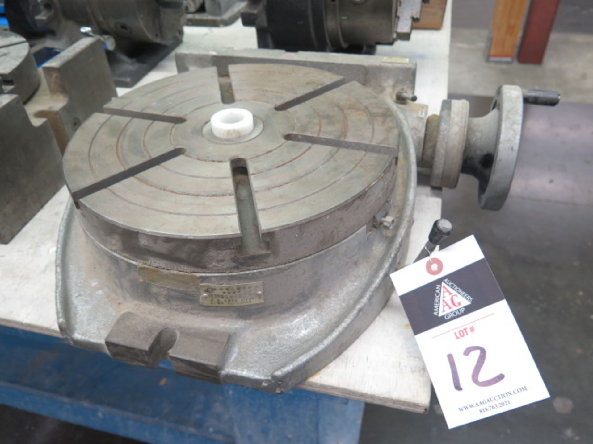 12 1/2" Rotary Table (SOLD AS-IS - NO WARRANTY)