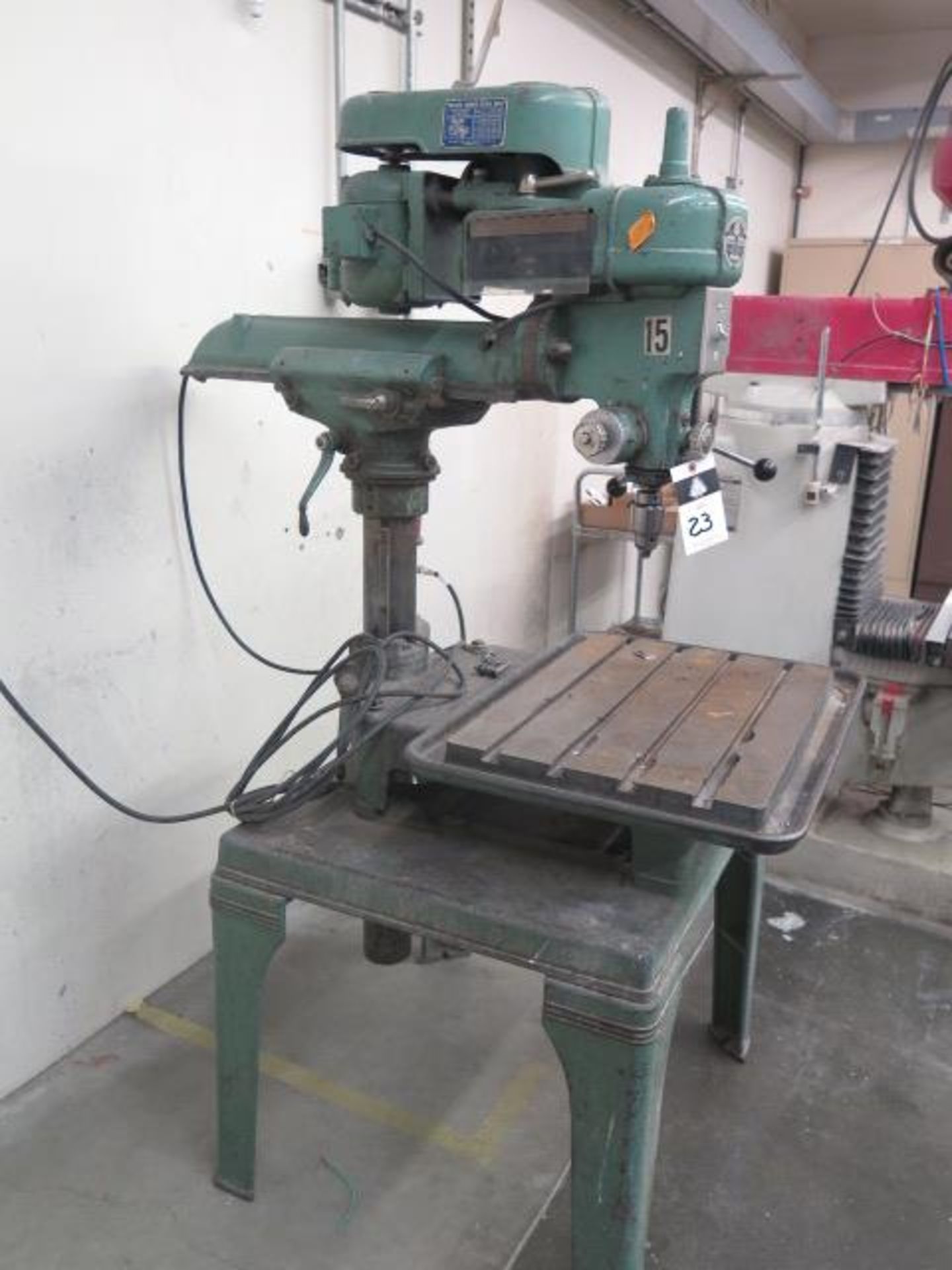 Walker-Turner Ram Style Drill Press w/ 18” x 26” Table (SOLD AS-IS - NO WARRANTY) - Image 2 of 6