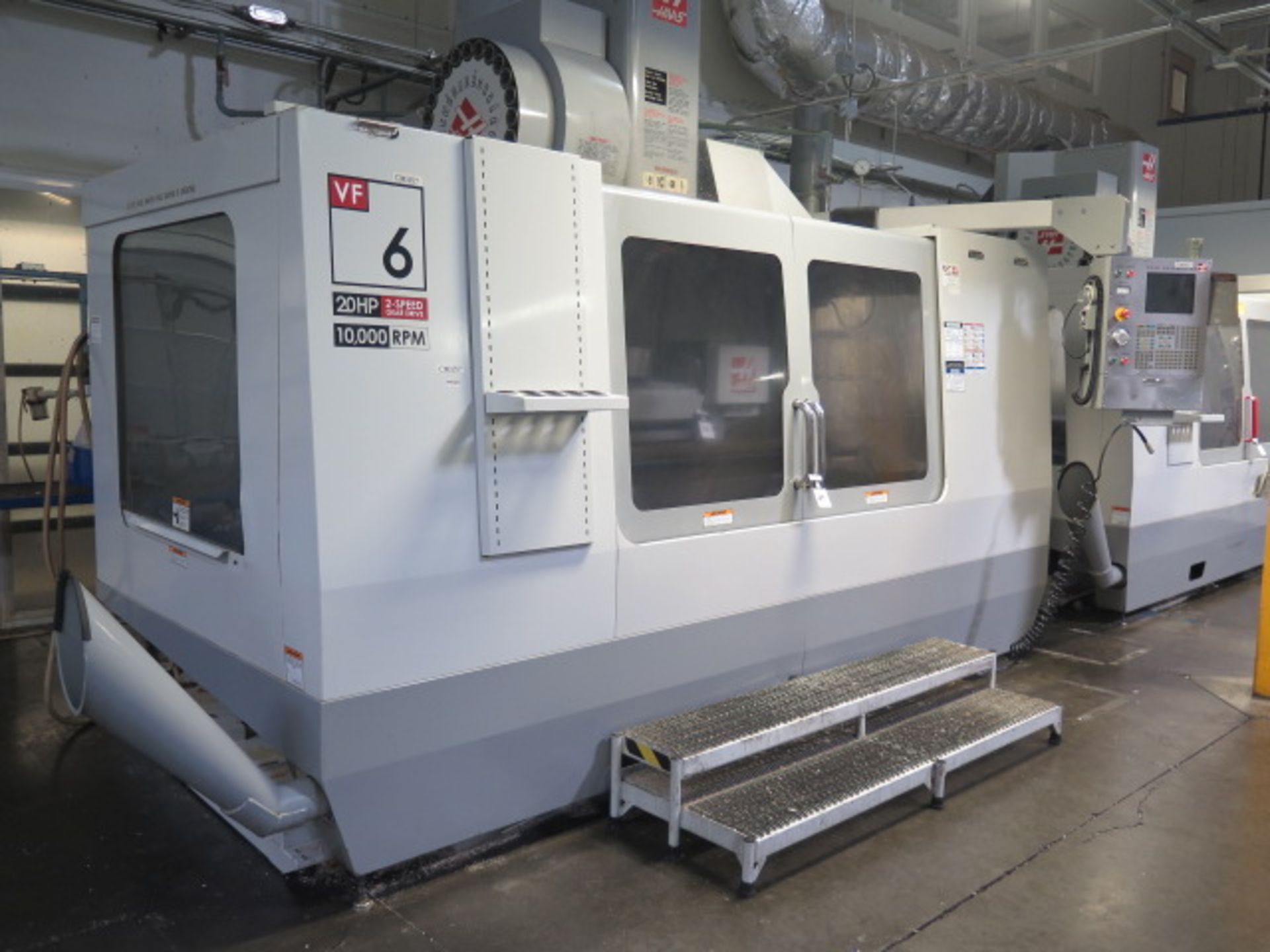 2006 Haas VF-6B/40 5-Axis Ready CNC Vertical Machining Center s/n 848778 w/ Haas Controls, Hand - Image 2 of 17