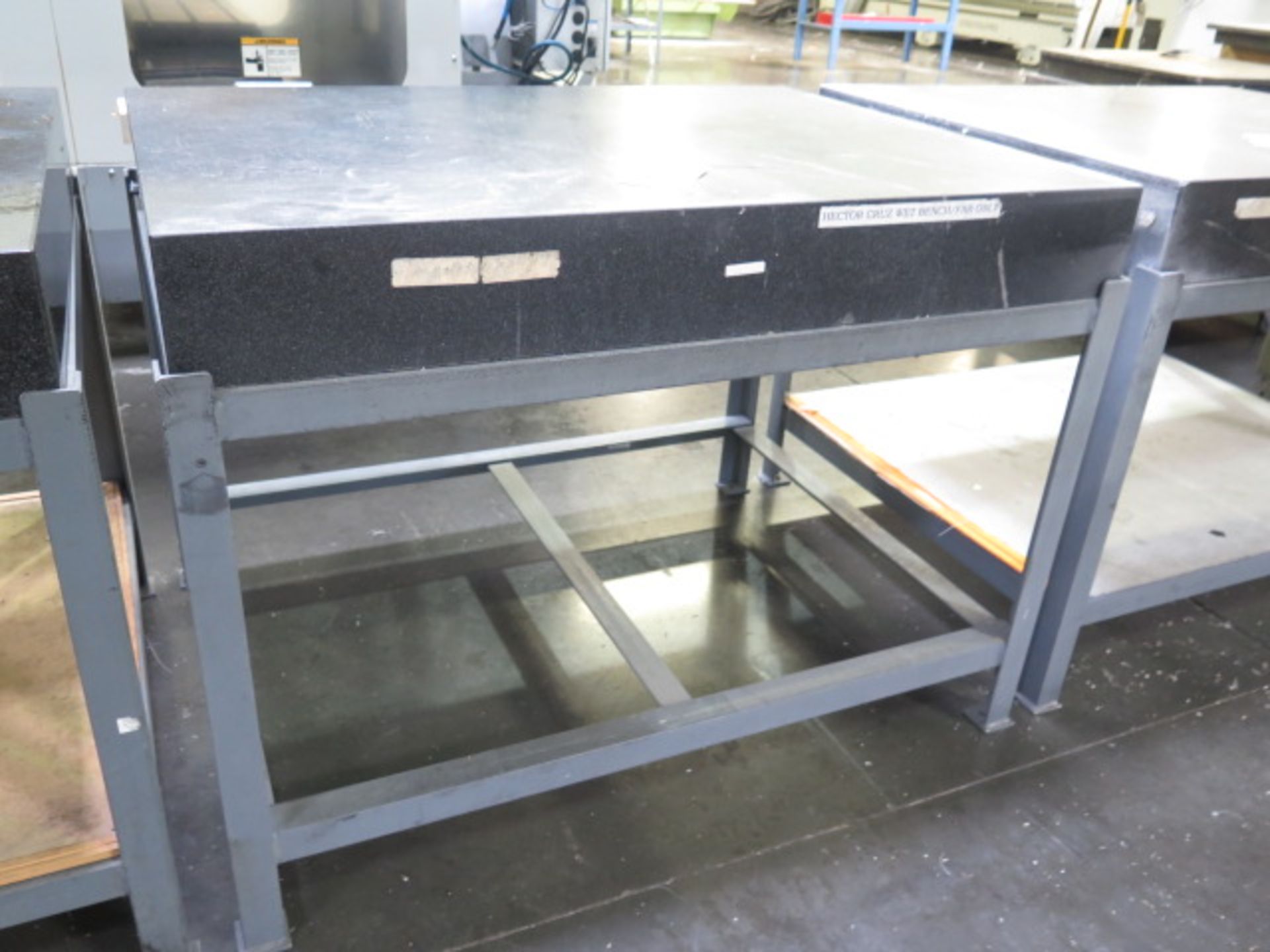36" x 48" x 6" Granite Surface Plate w/ Stand (SOLD AS-IS - NO WARRANTY) - Image 2 of 5