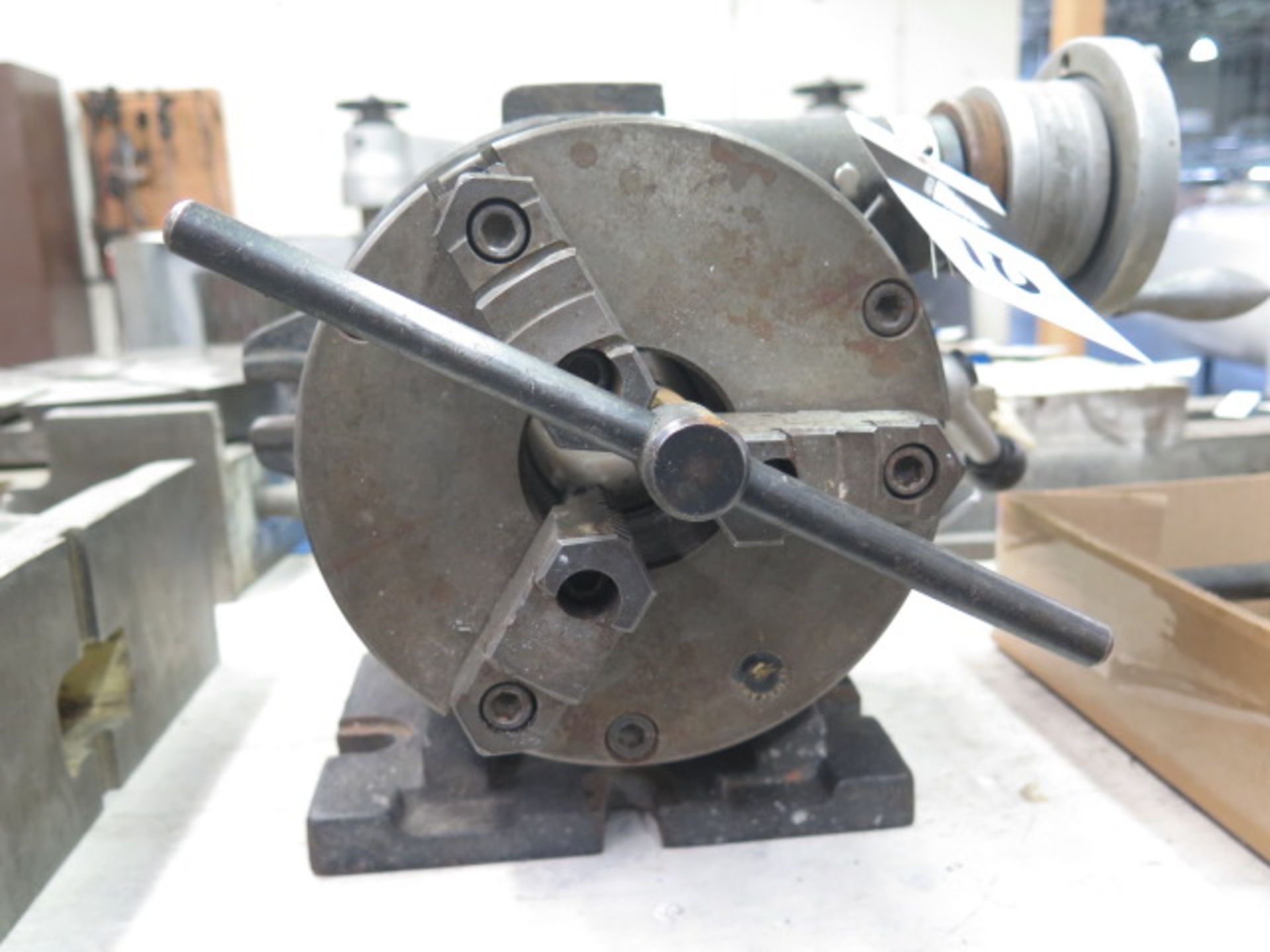 Vertex 8" 3-Jaw Rotary Chuck (SOLD AS-IS - NO WARRANTY) - Image 3 of 5