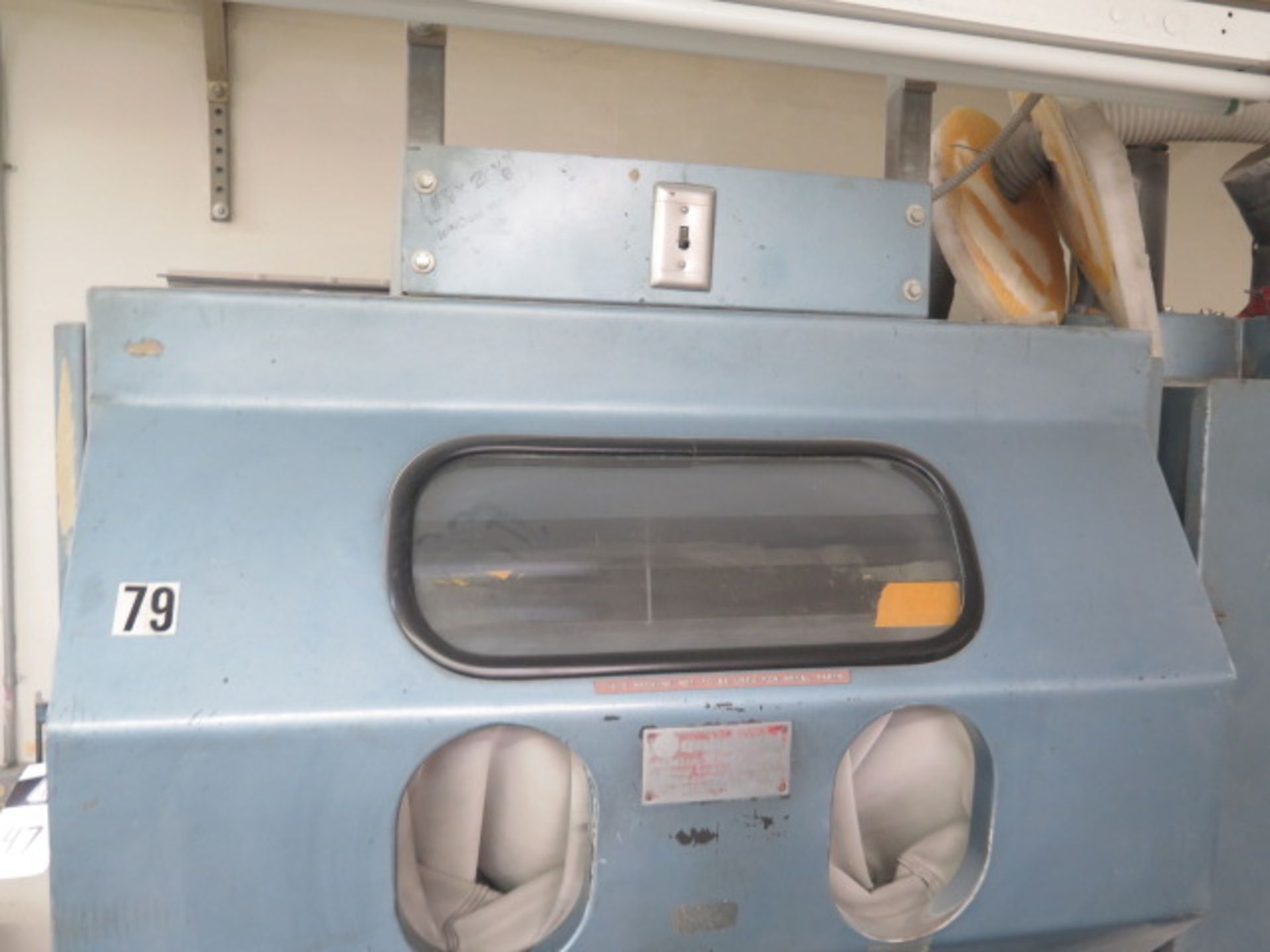 Abrasive-Blast Dry Blast Cabinet w/ Dust Collector (SOLD AS-IS - NO WARRANTY) - Image 3 of 9